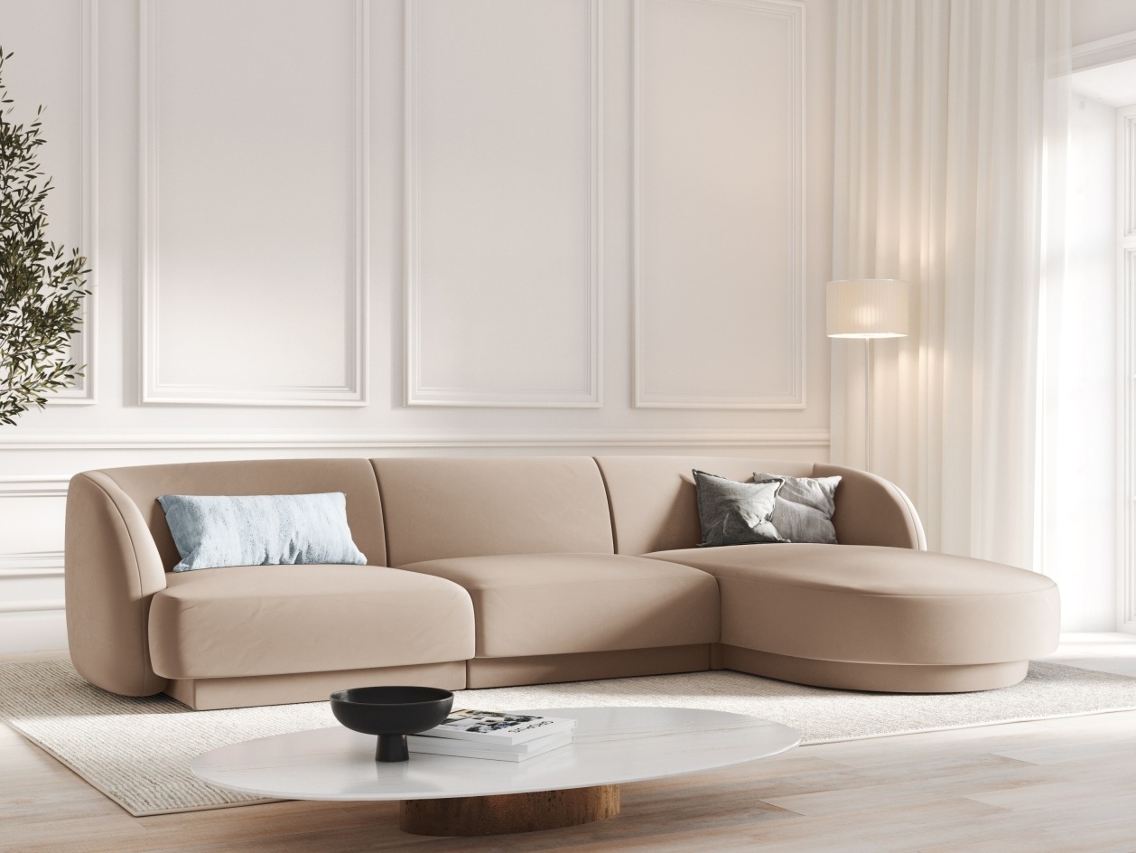 Modulares Ecksofa Tivlomi 102 (Bluvel 40)