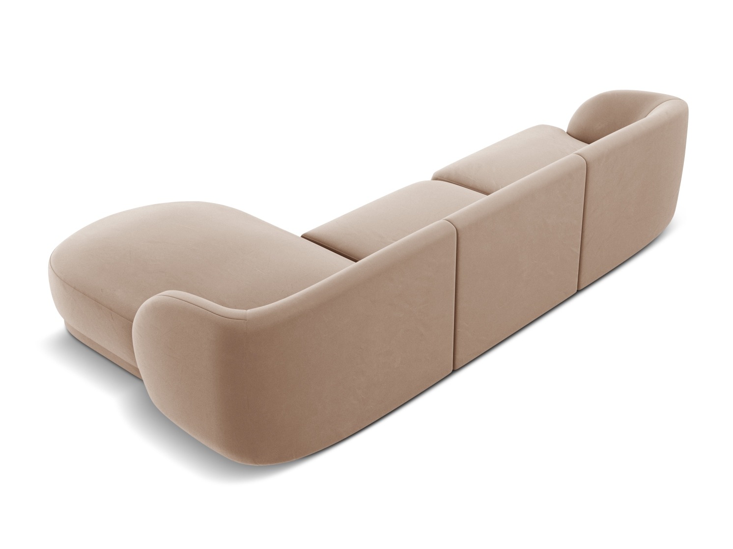 Modulares Ecksofa Tivlomi 102 (Bluvel 40)