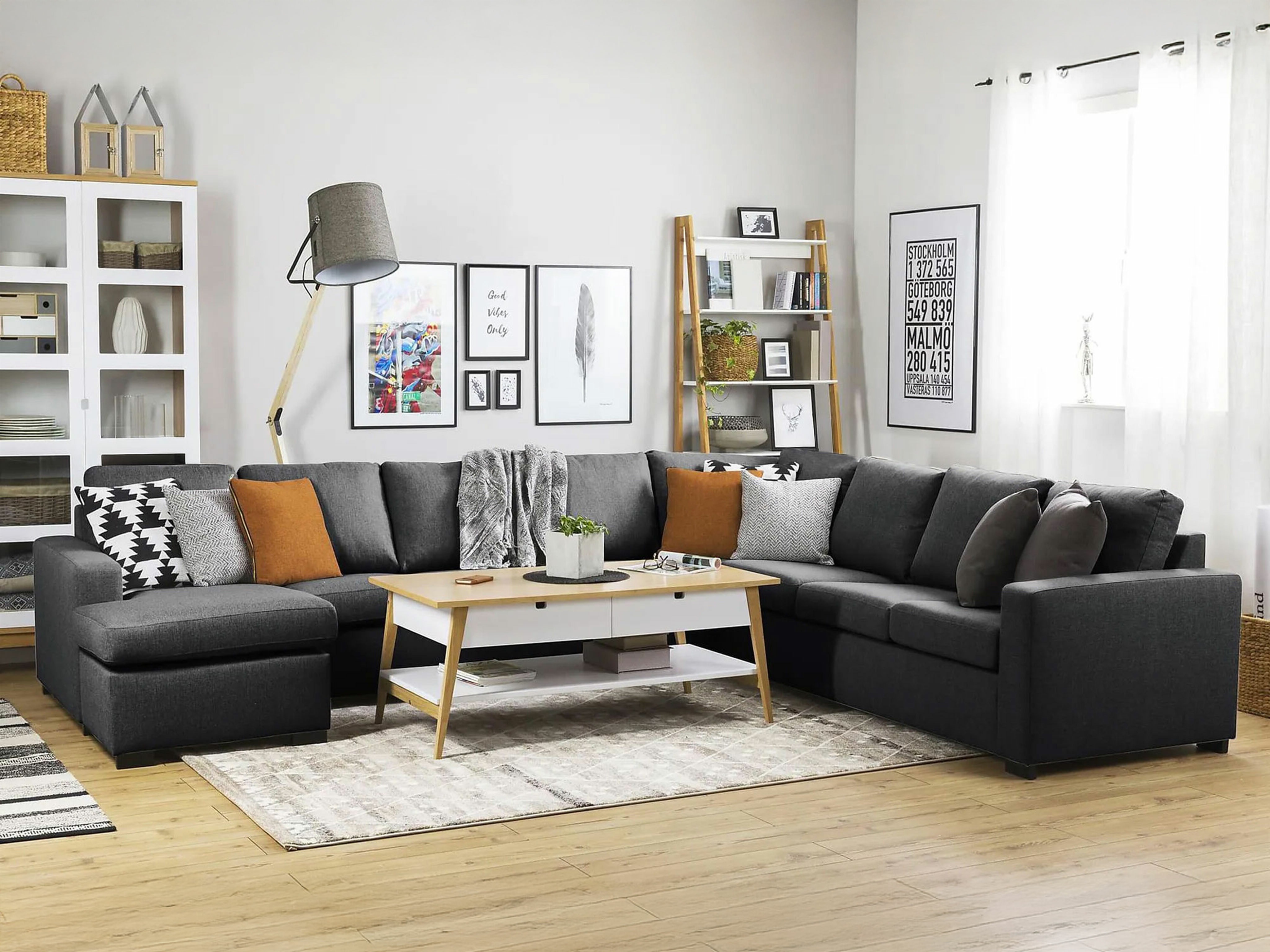 Ecksofa Scandinavian Choice Remavio 125 (Grau)
