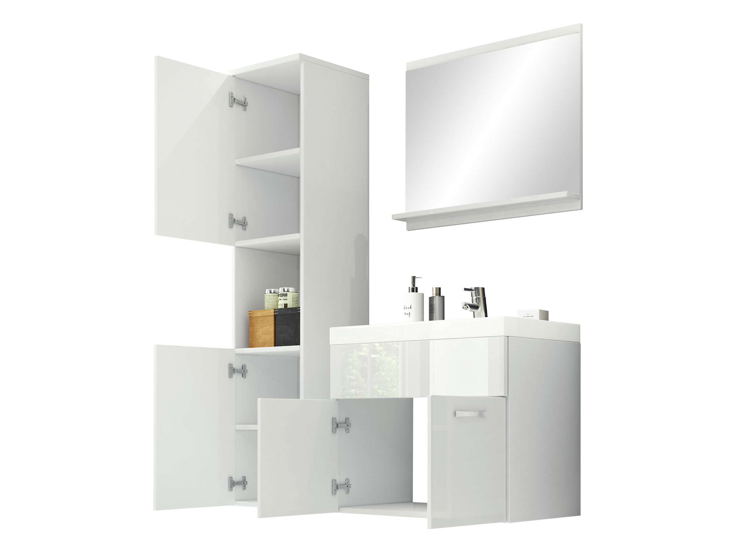 Badezimmer-Set Sarasota 122 (Graphit)