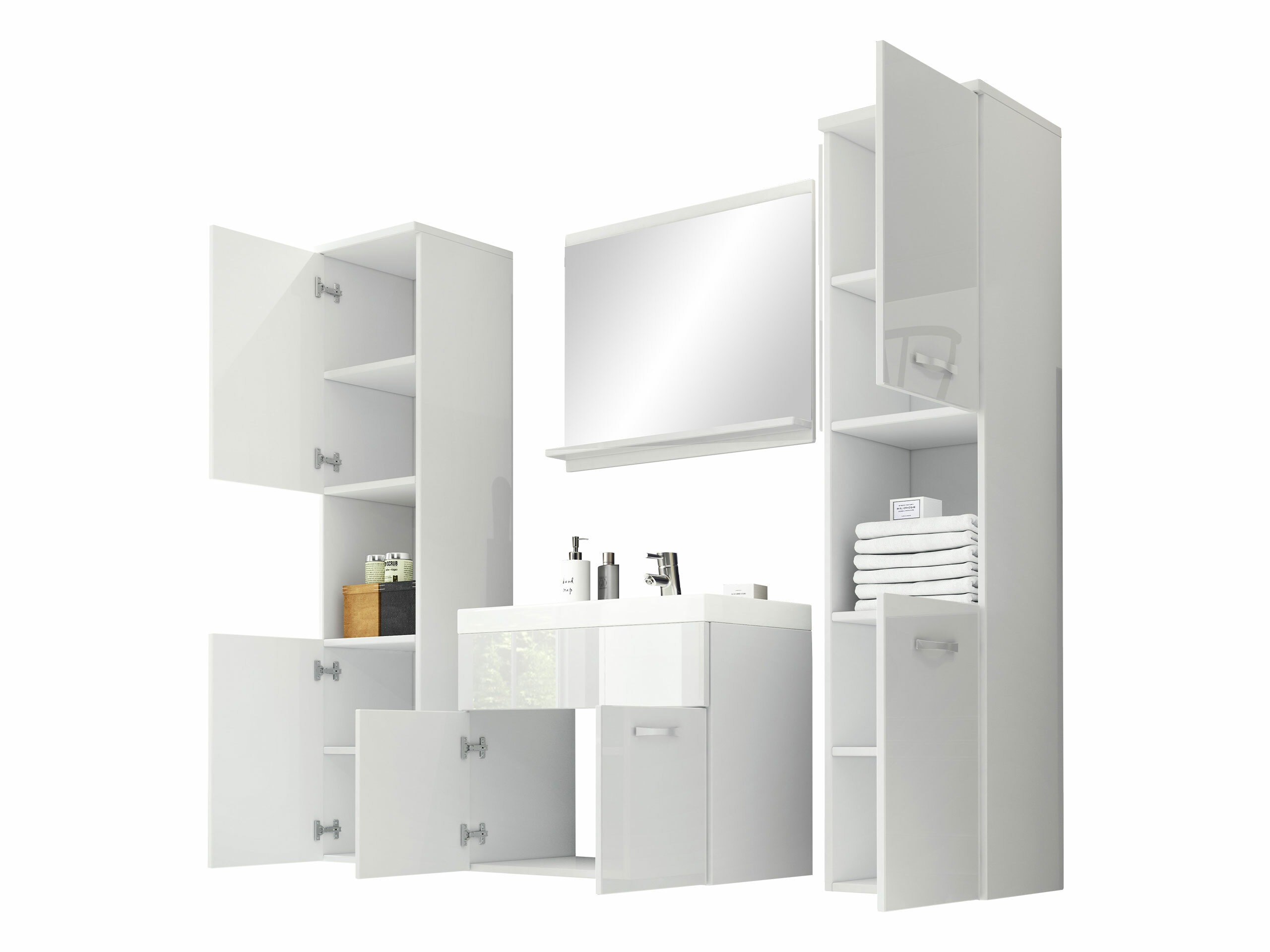 Badezimmer-Set Sarasota 123 (Kaschmir)