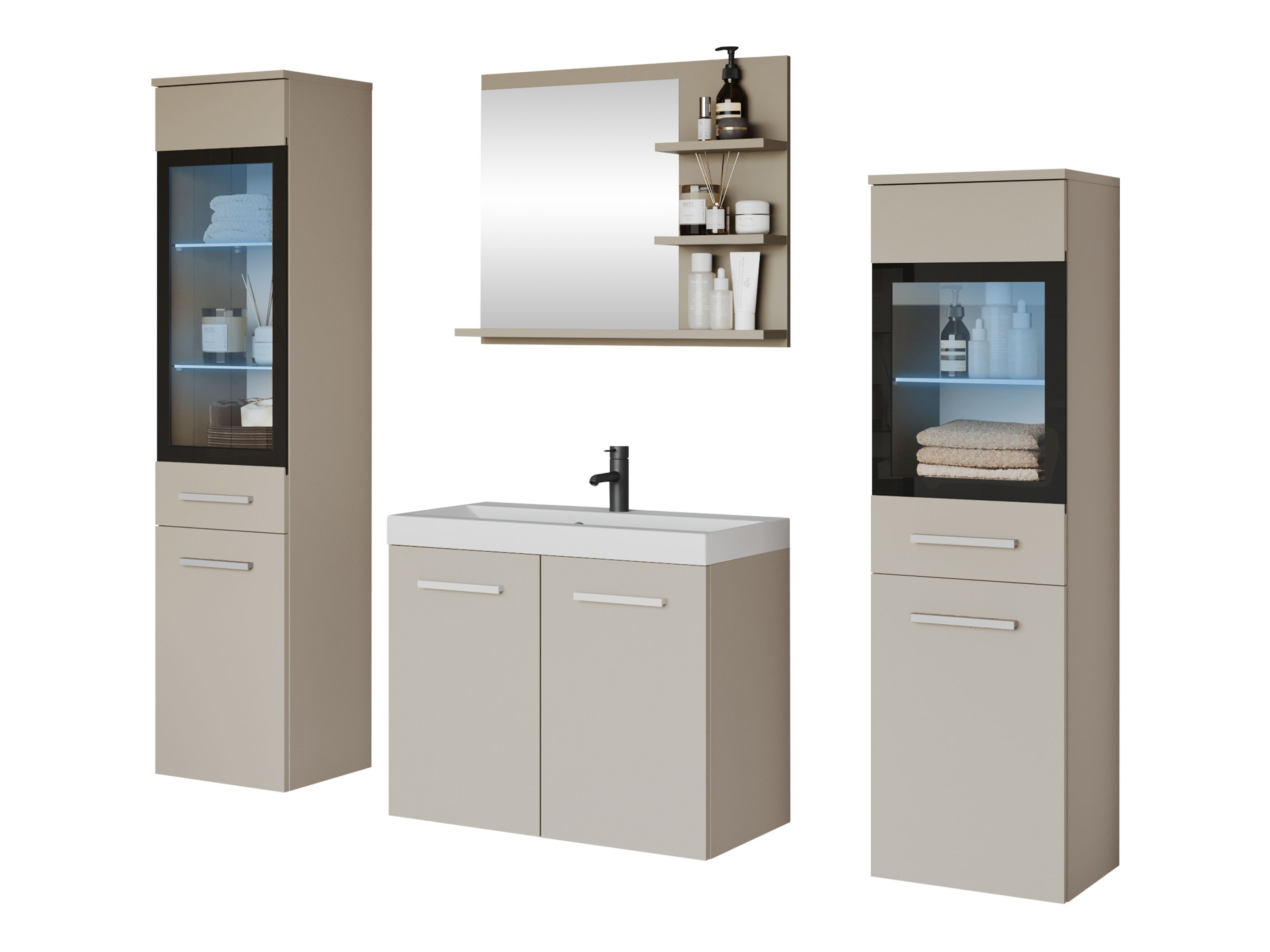 Badezimmer-Set Sarasota 141 (Kaschmir)