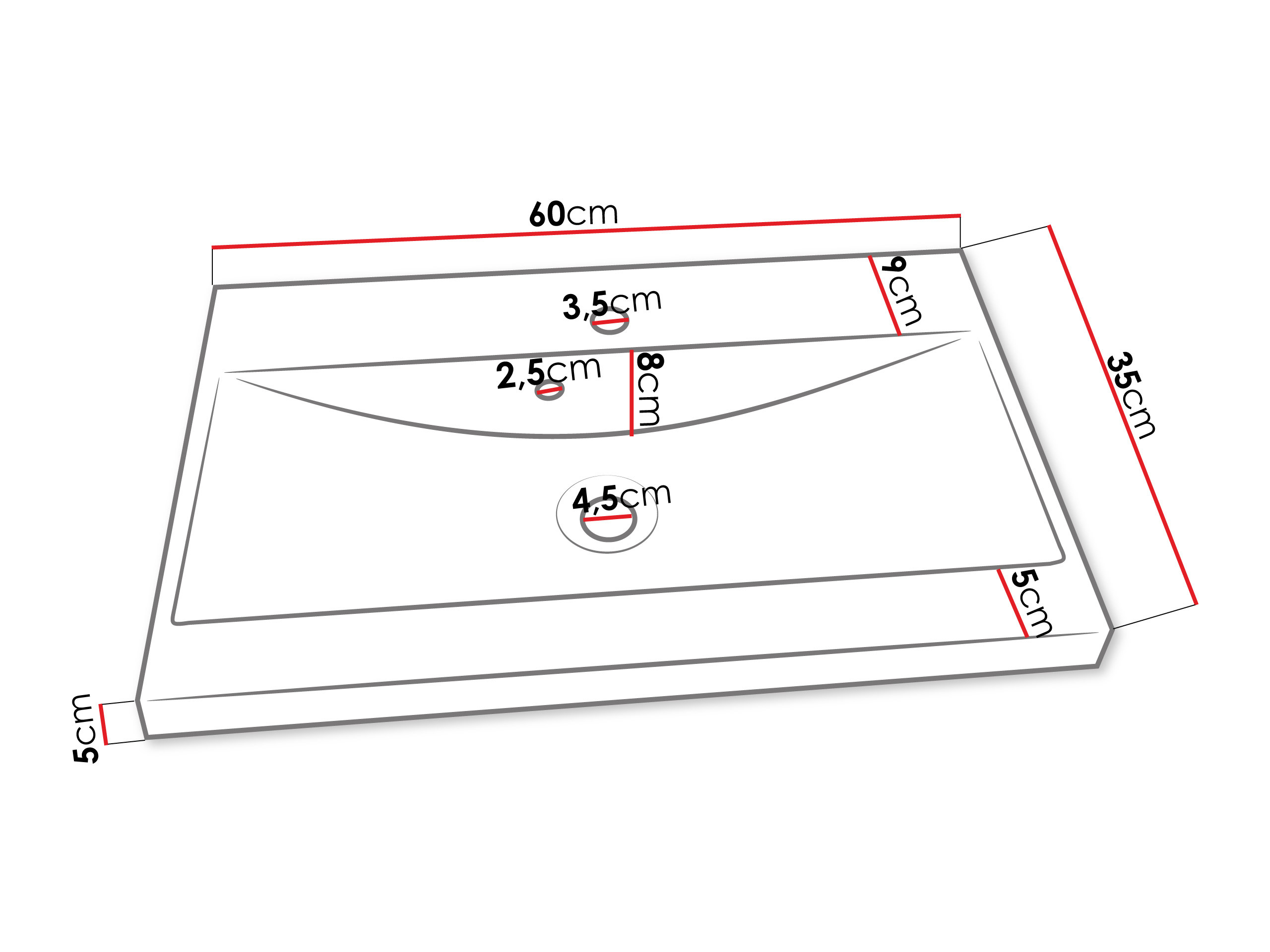 Badezimmer-Set Sarasota 173 (Graphit)