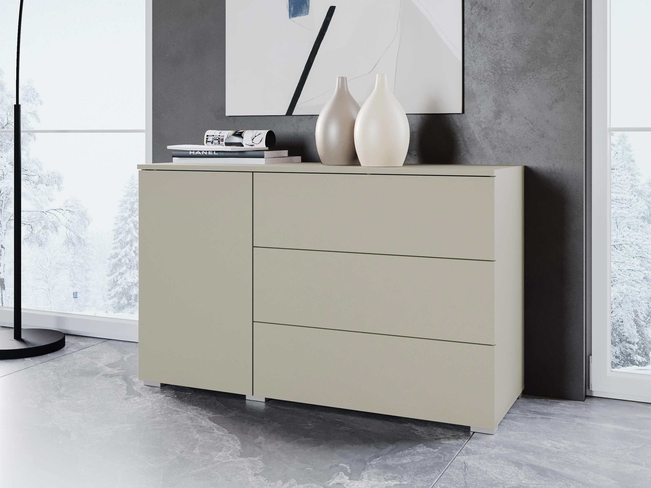 Kommoden Sarasota 128 (Kaschmir)