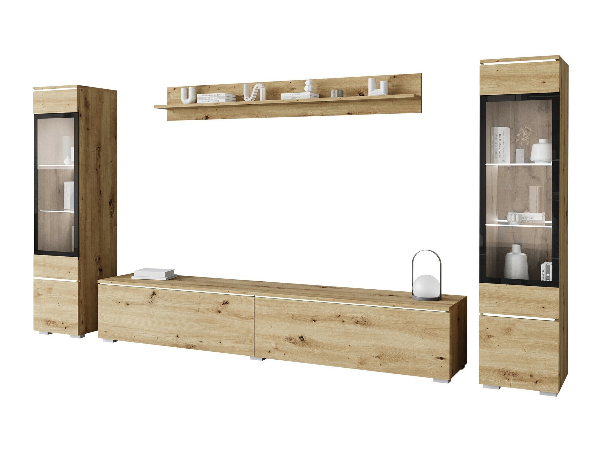 Wohnzimmer-Sets Sarasota 126 (Artisan Eichenholzoptik)