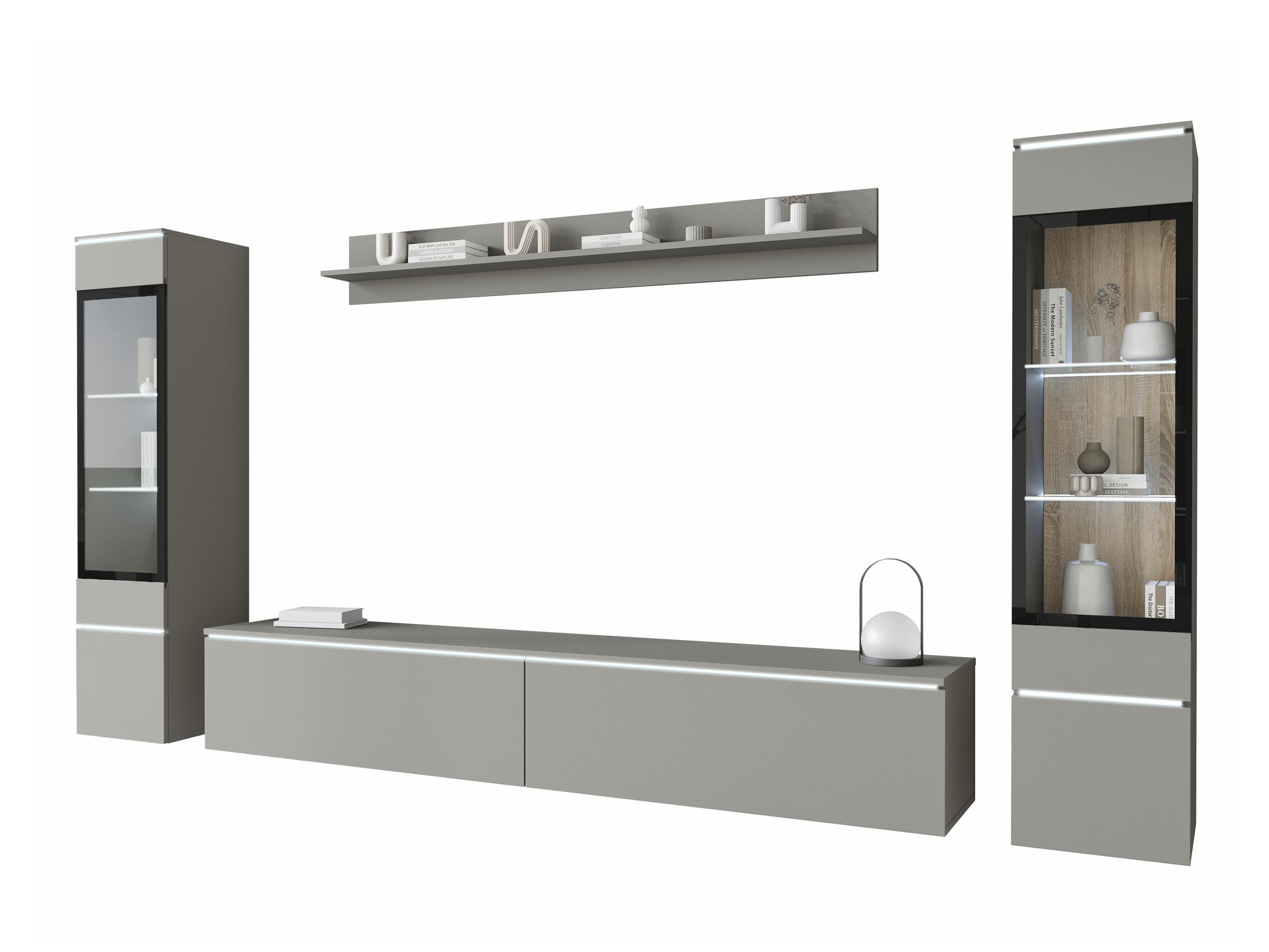 Wohnzimmer-Sets Sarasota 126 (Grau)