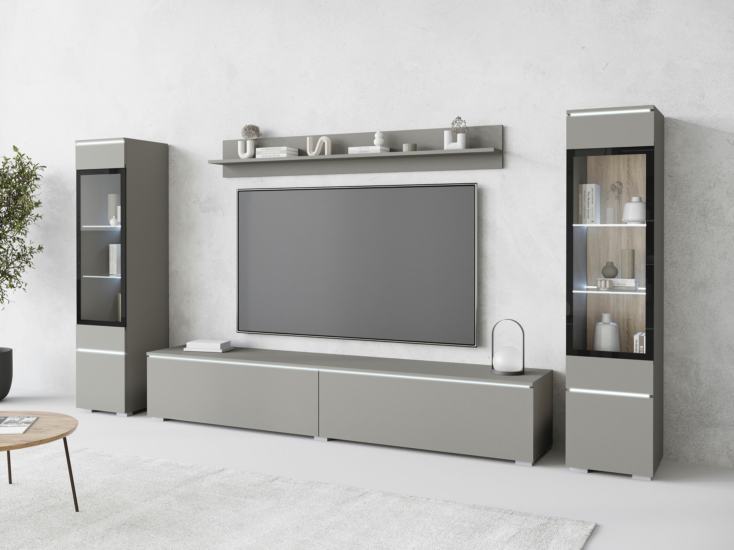 Wohnzimmer-Sets Sarasota 126 (Grau)