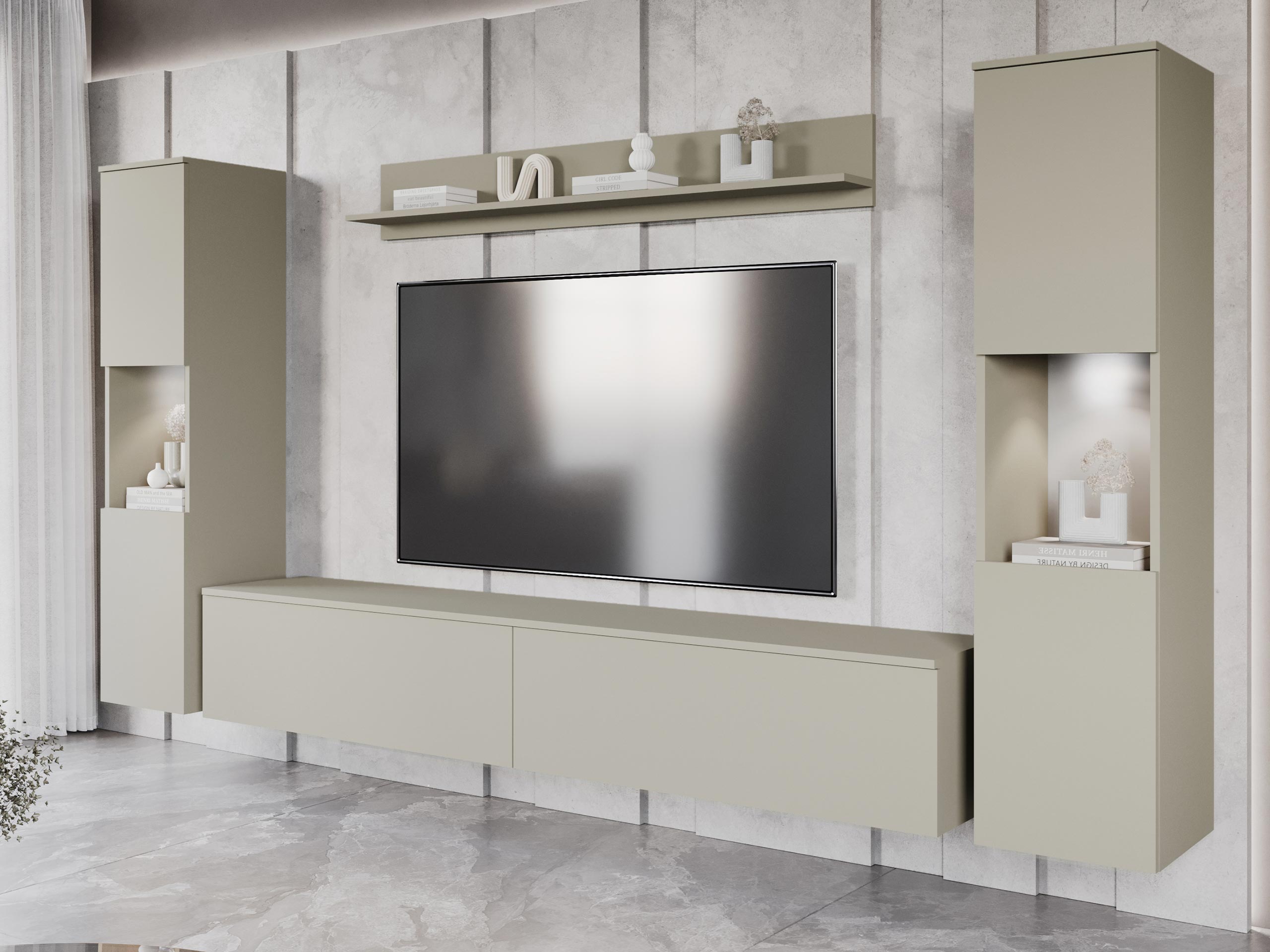 Wohnzimmer-Sets Sarasota 131 (Kaschmir)