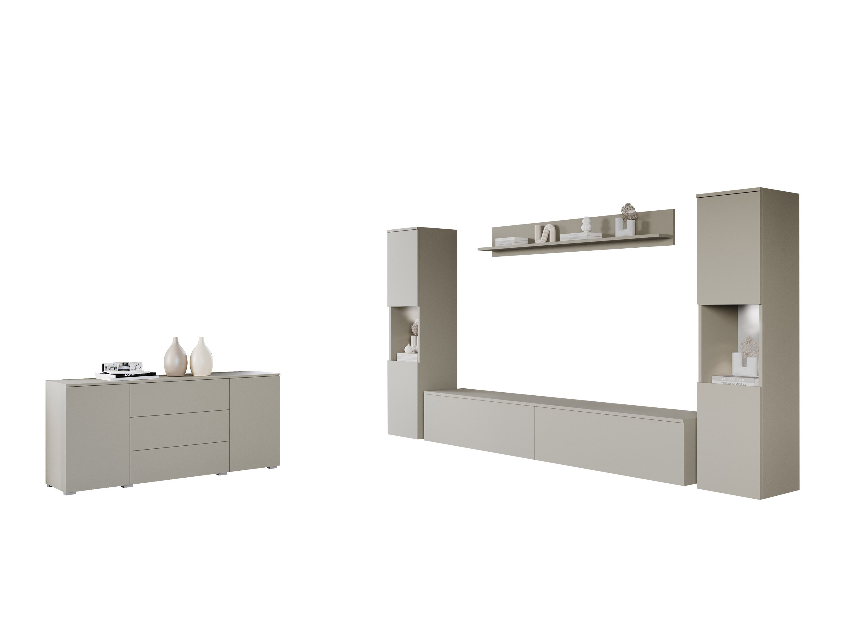 Wohnzimmer-Sets Sarasota 133 (Kaschmir)