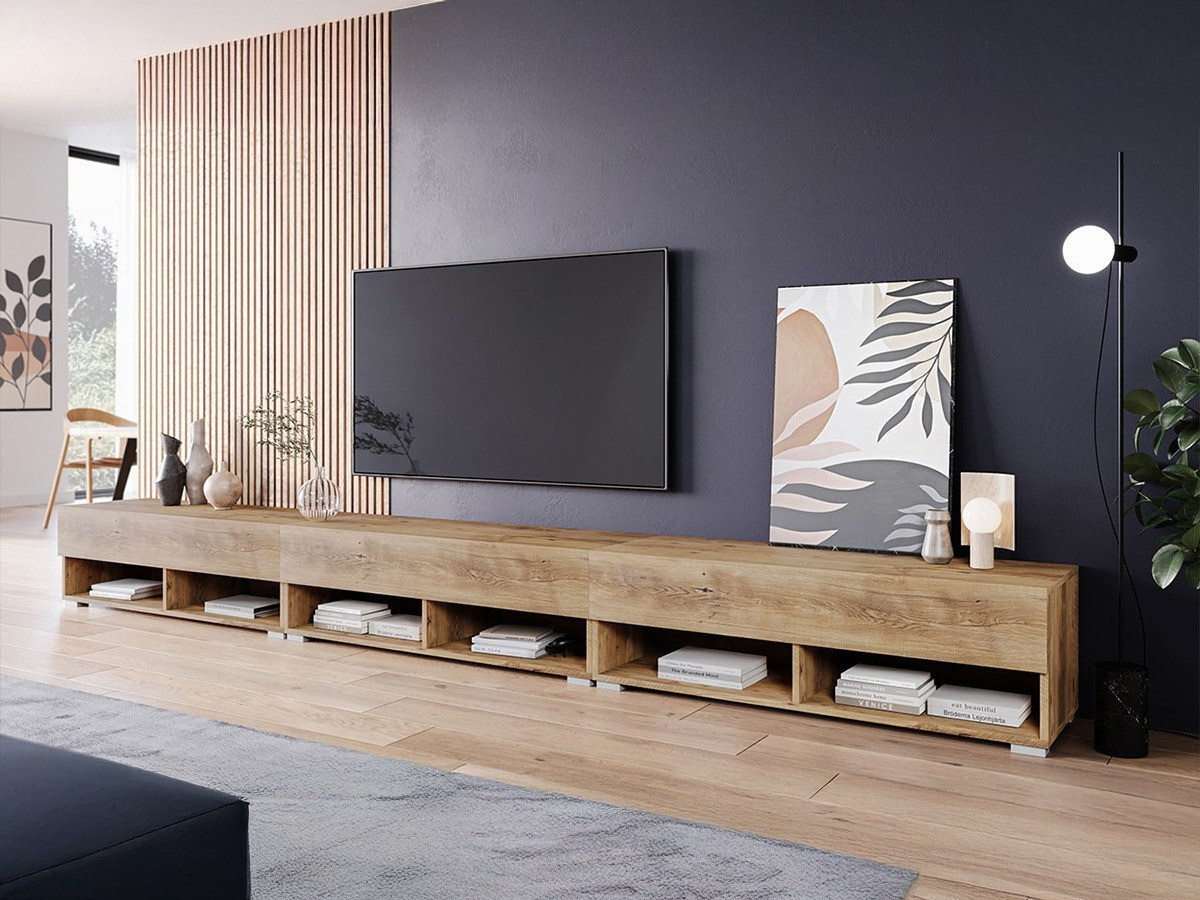 TV-Möbel Sarasota 144 (Kastanienholzoptik)