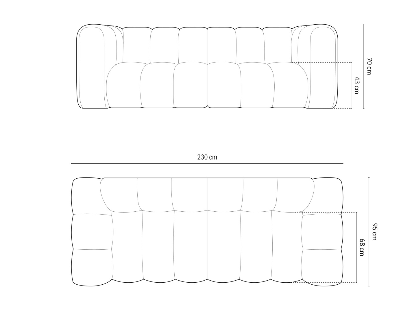 Sofa Cirleve 103 (Baloo 2073)