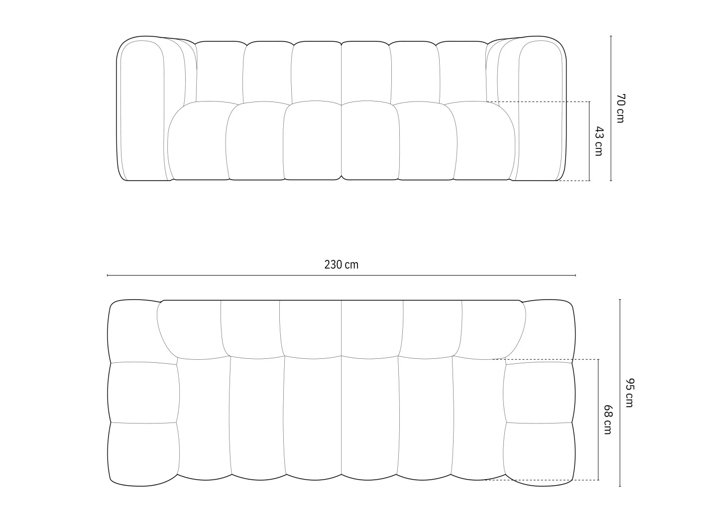 Sofa Cirleve 103 (Baloo 2082)