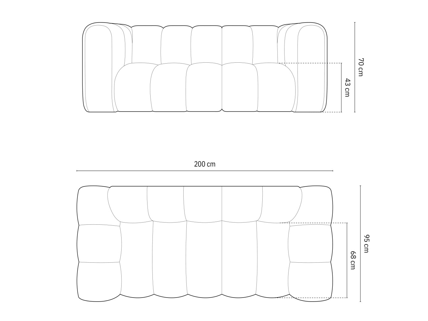 Sofa Cirleve 102 (Baloo 2082)