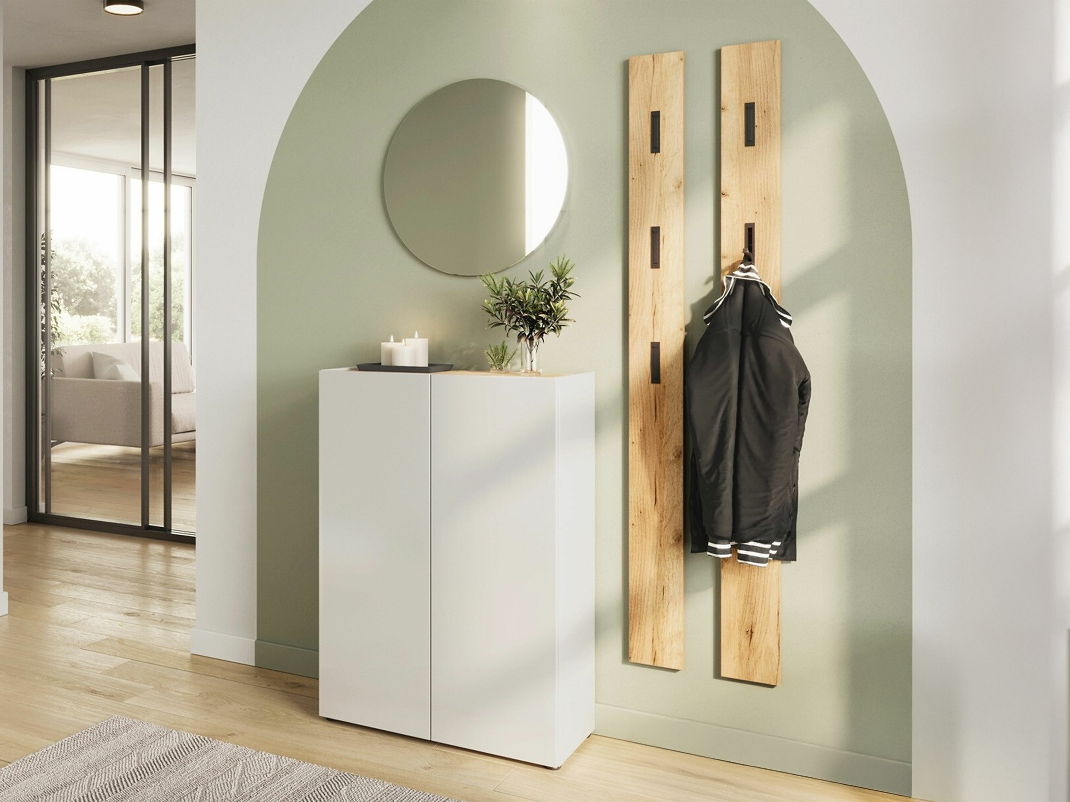 Flurgarnitur Lircamu 101 (Weiß)