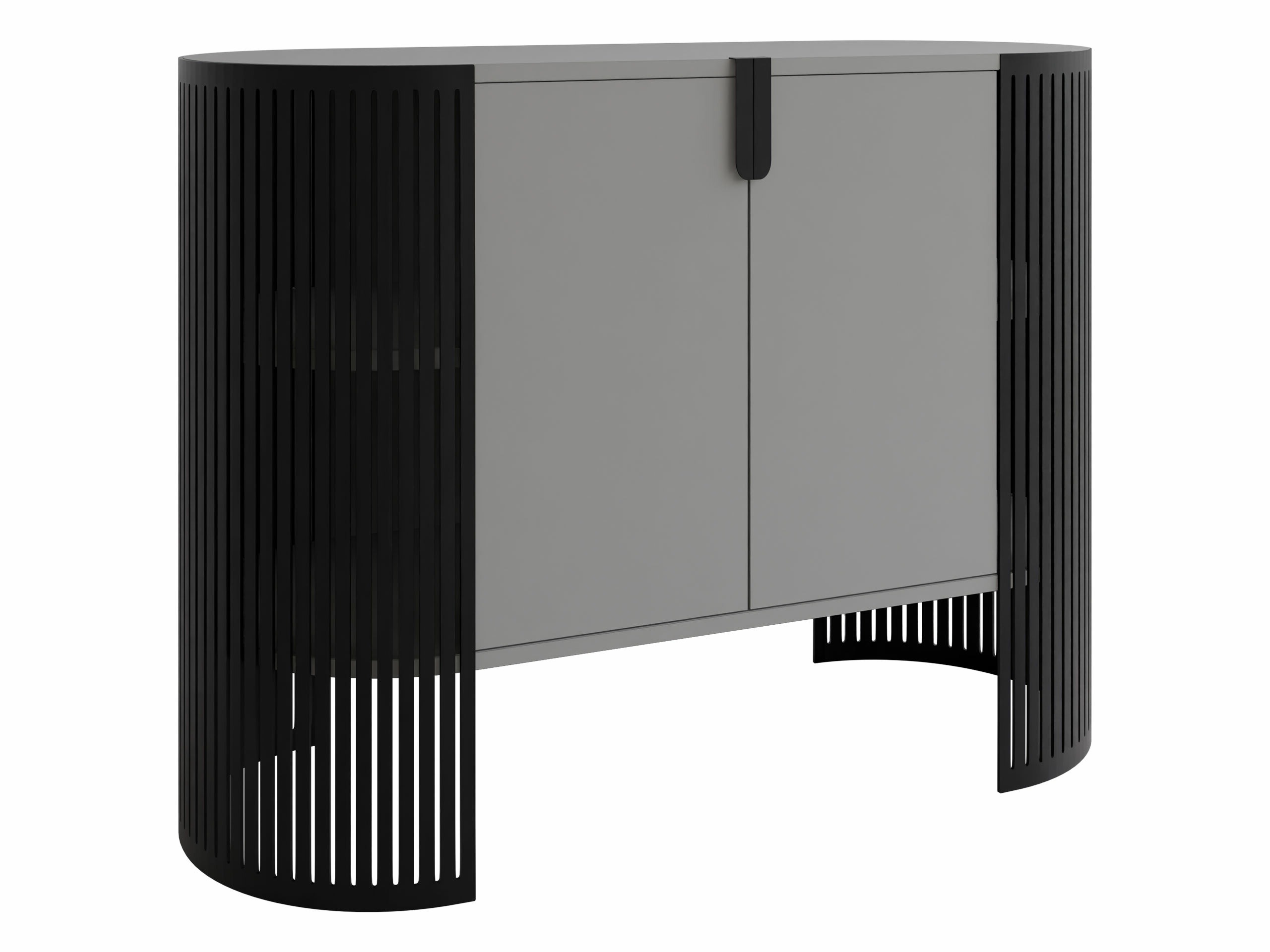 Sideboard Oswego 140 (Schwarz + Graphit)