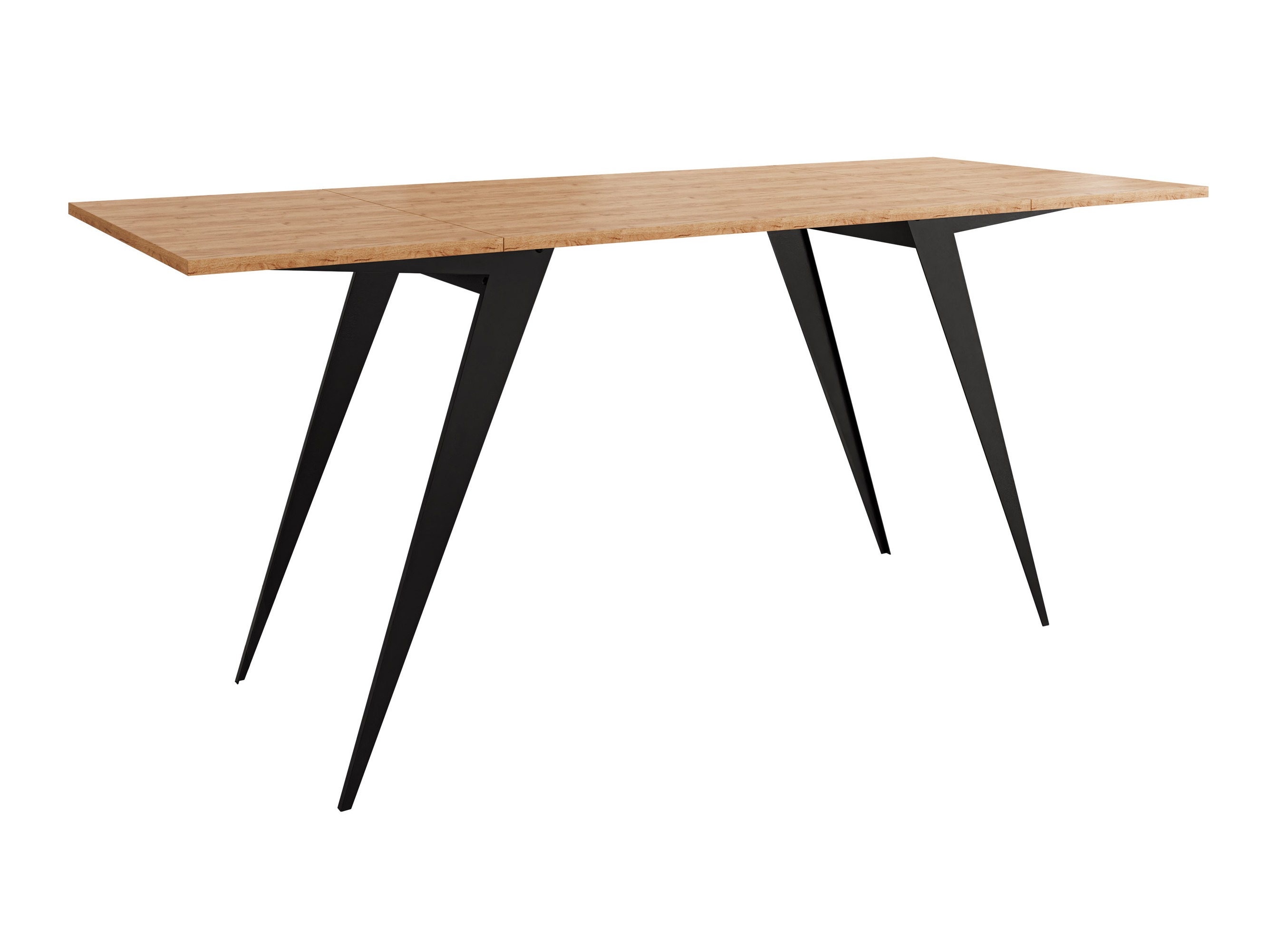 Couchtisch-Transformer Oswego 150 (Craft goldene Eichenholzoptik + Schwarz)