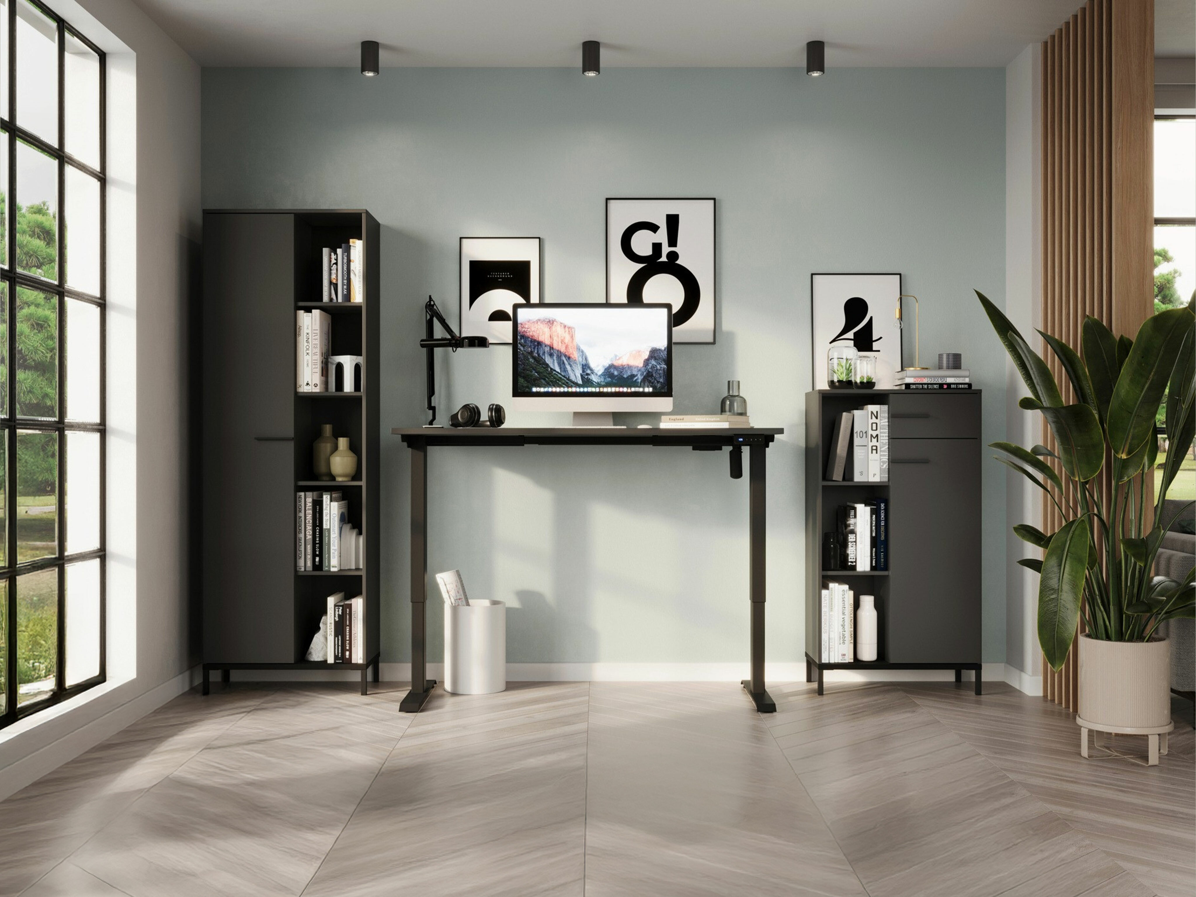 Heimbüro-Set Solaro 103 (Graphit)