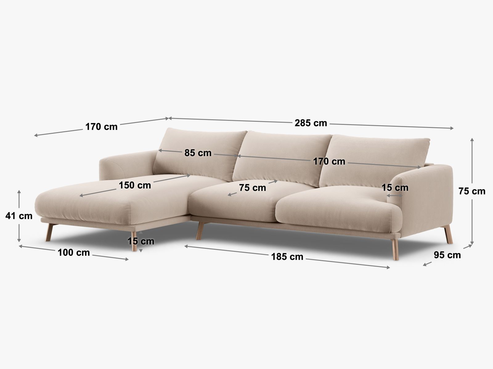 Ecksofa Nolavia 105 (Liberty 2)