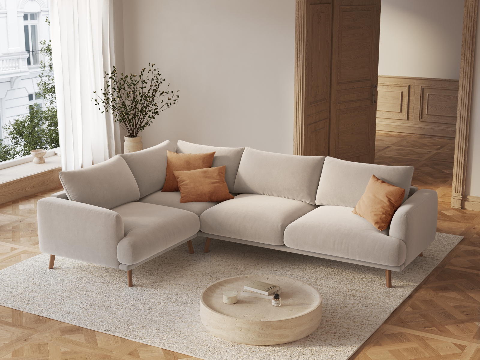 Ecksofa Nolavia 107 (Salvador 1)