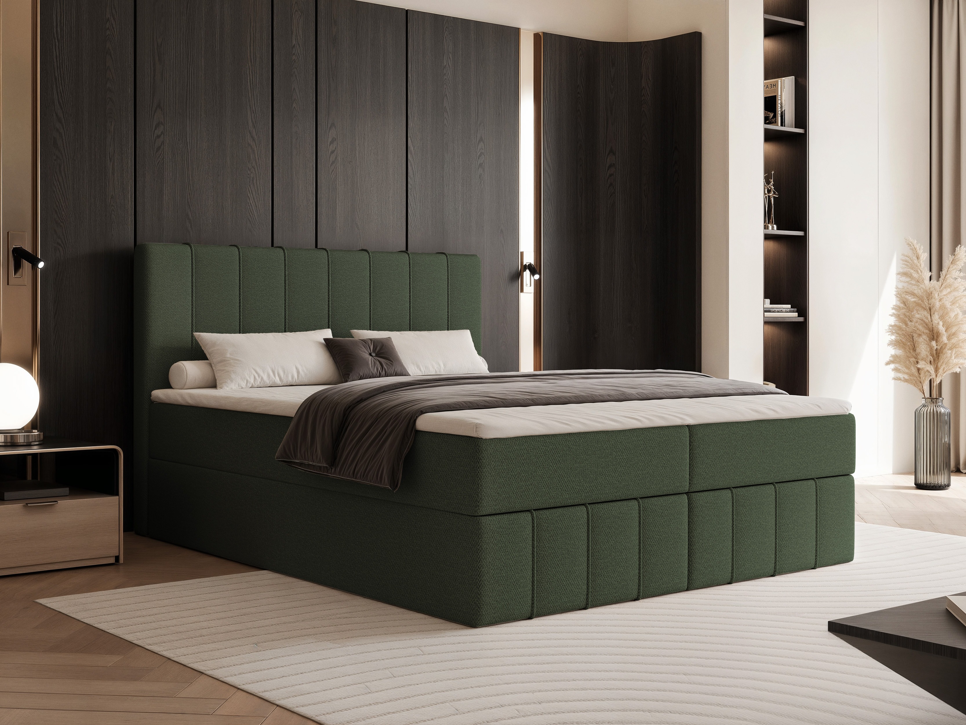 Boxspringbett Martinez 125 (Lumi 35)