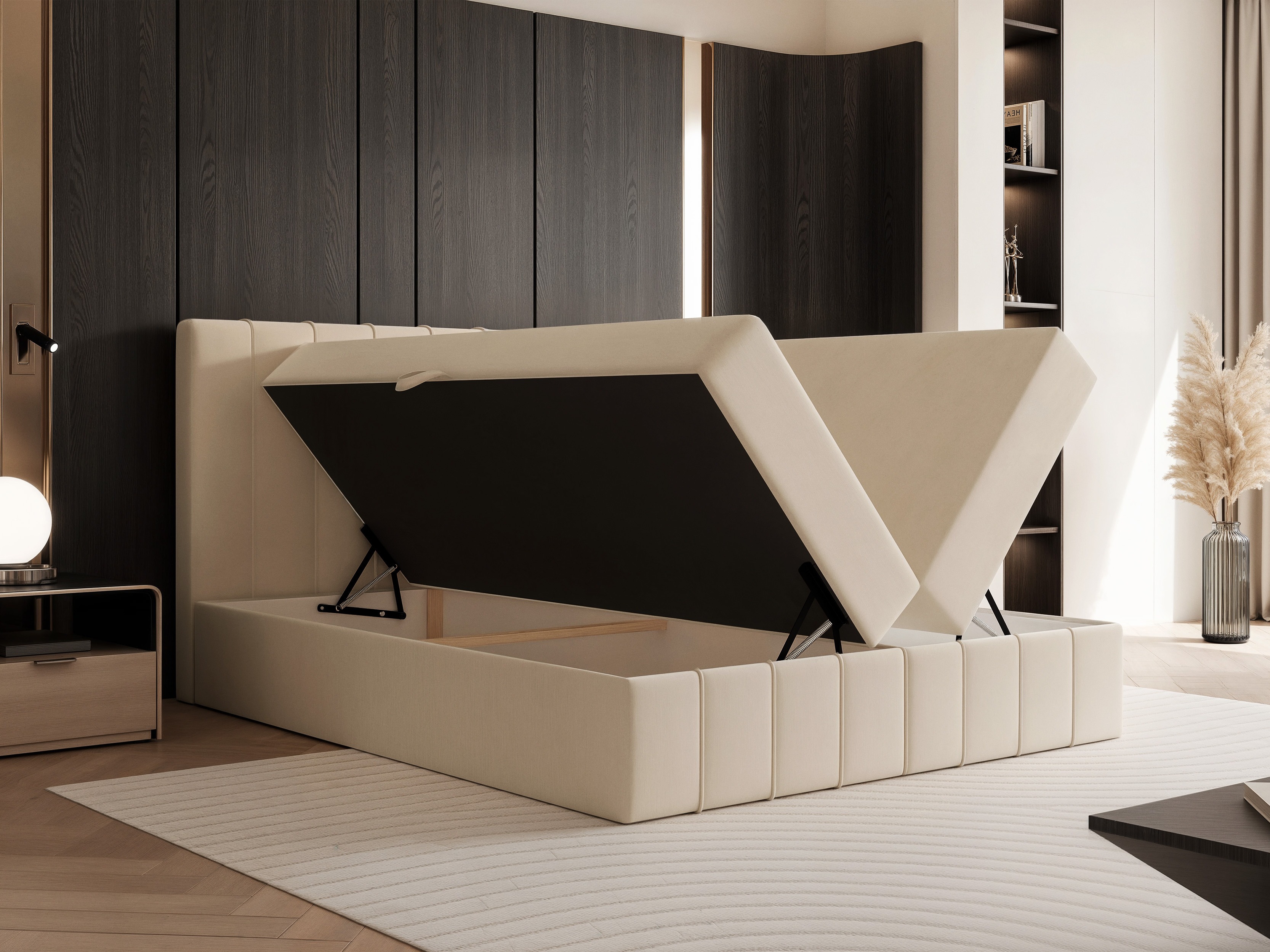 Boxspringbett Martinez 125 (Lumi 84)