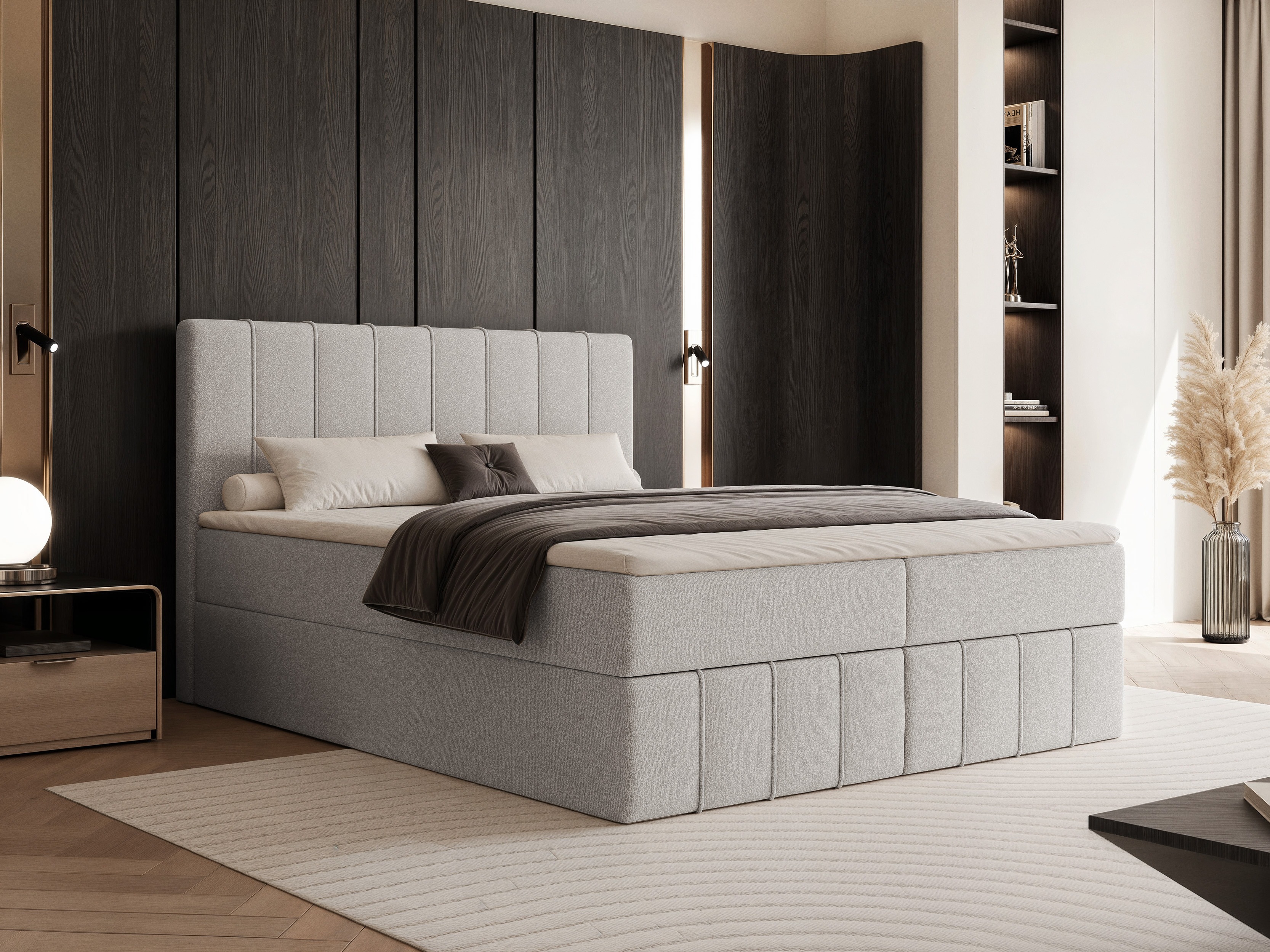 Boxspringbett Martinez 125 (Melody 02)