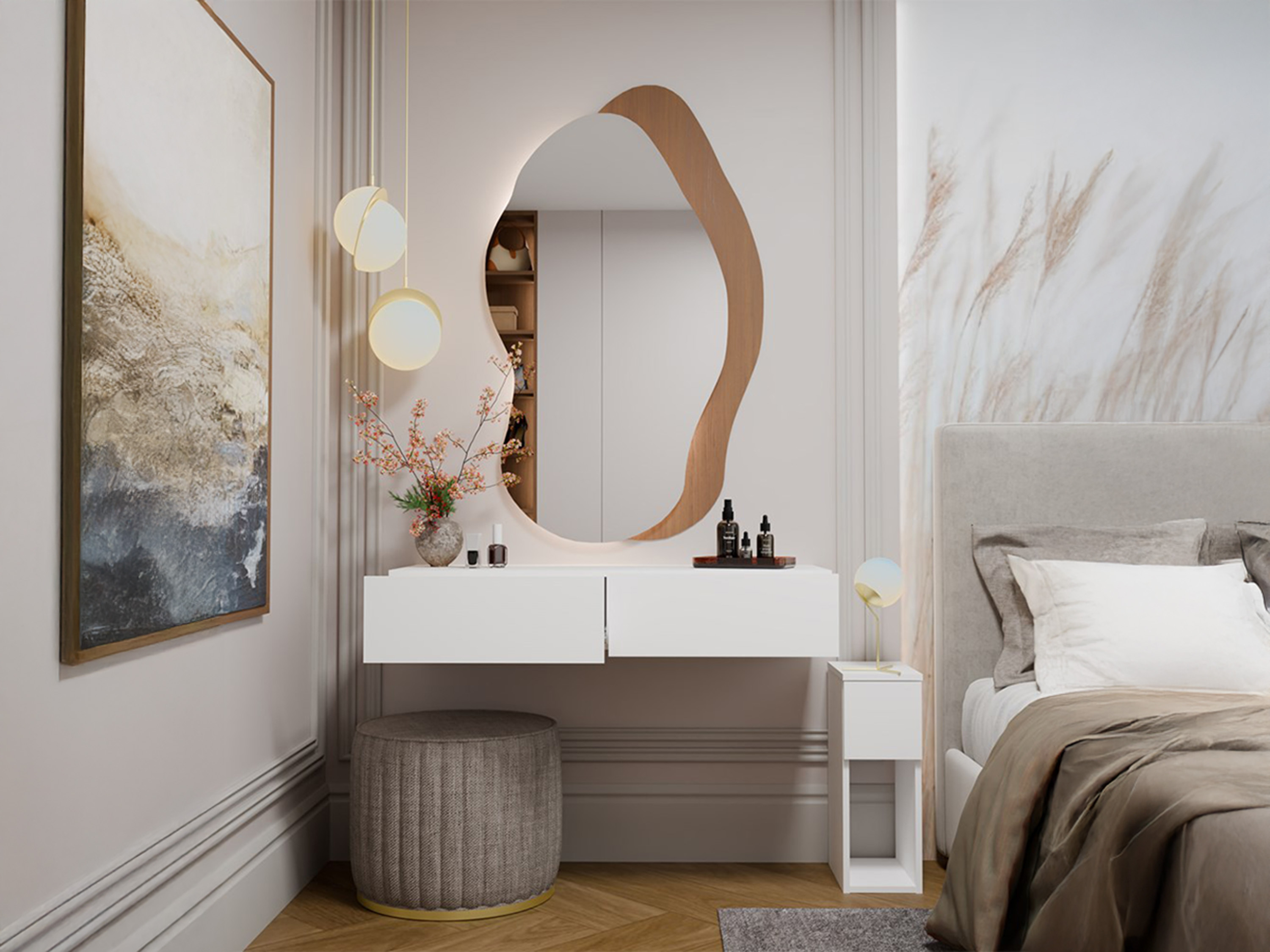 Konsolentisch Mandeville 341 (Weiß)