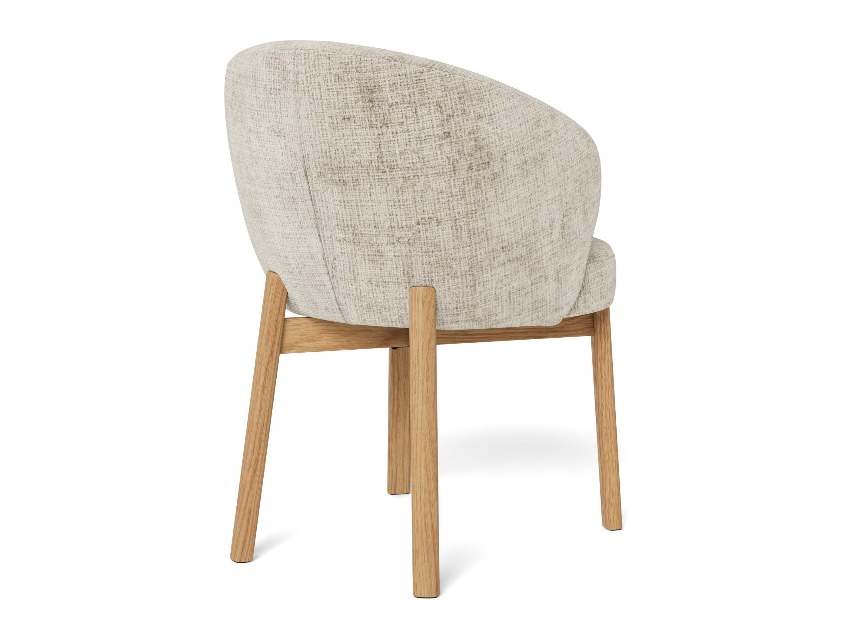 Stuhl Norsica 1001 (Eichenholzoptik + Beige)