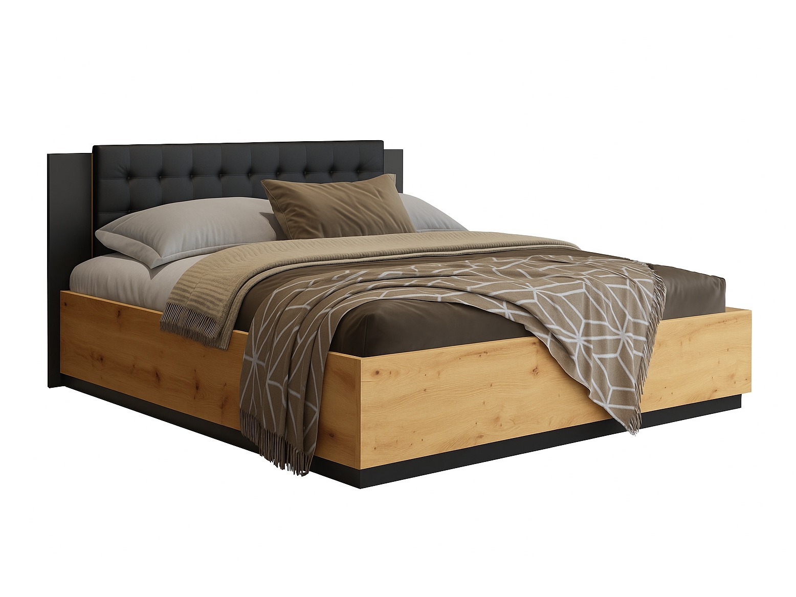 Bett Felelie 104 (Artisan Eichenholzoptik)