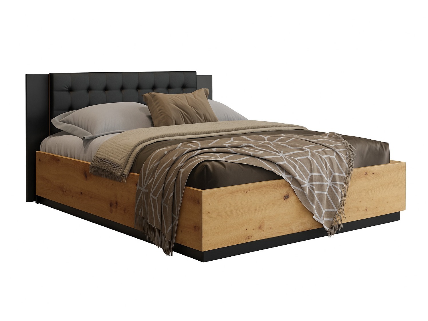 Bett Felelie 104 (Artisan Eichenholzoptik)