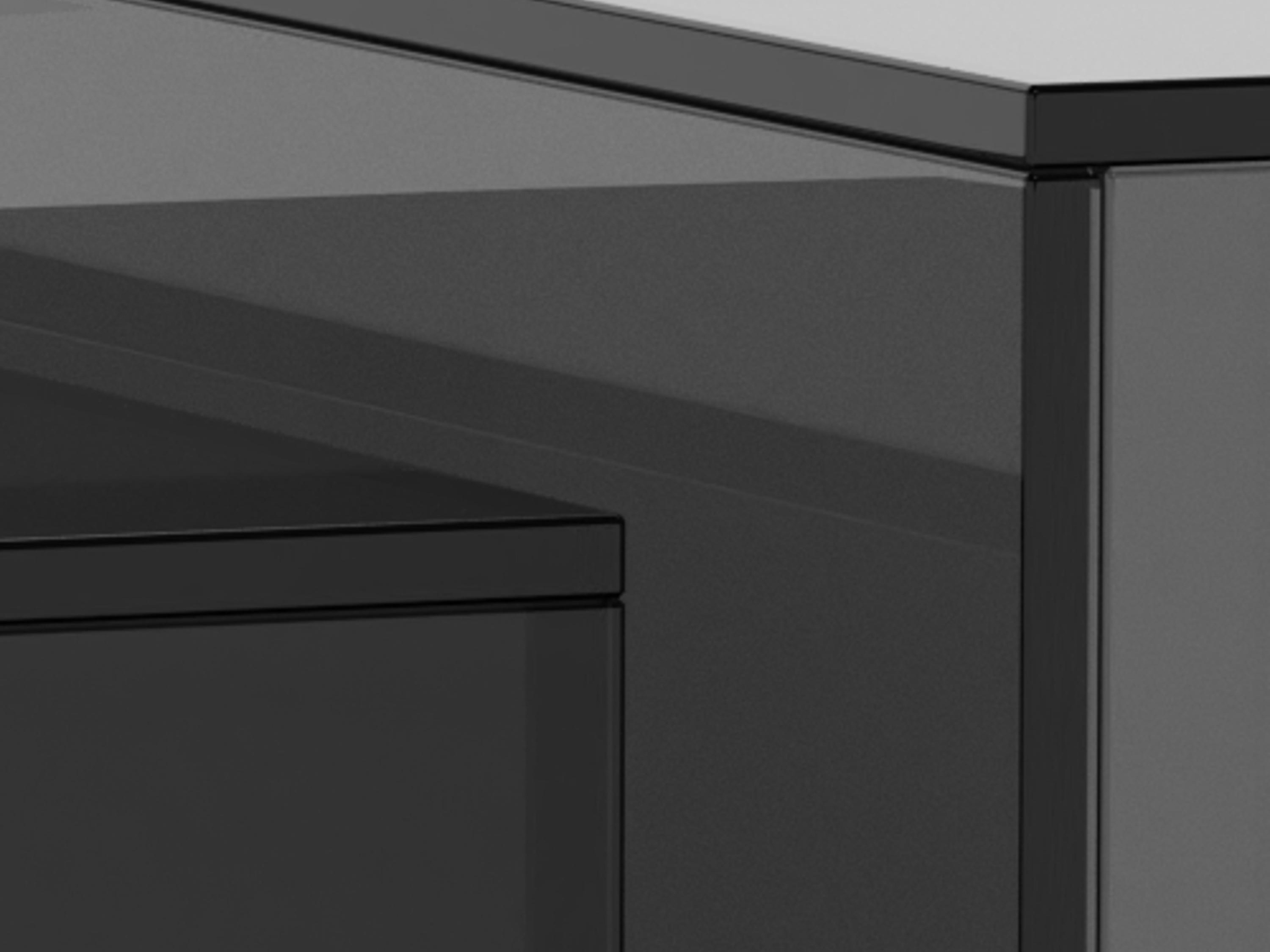 Couchtischset Norsica 1007 (Schwarz)