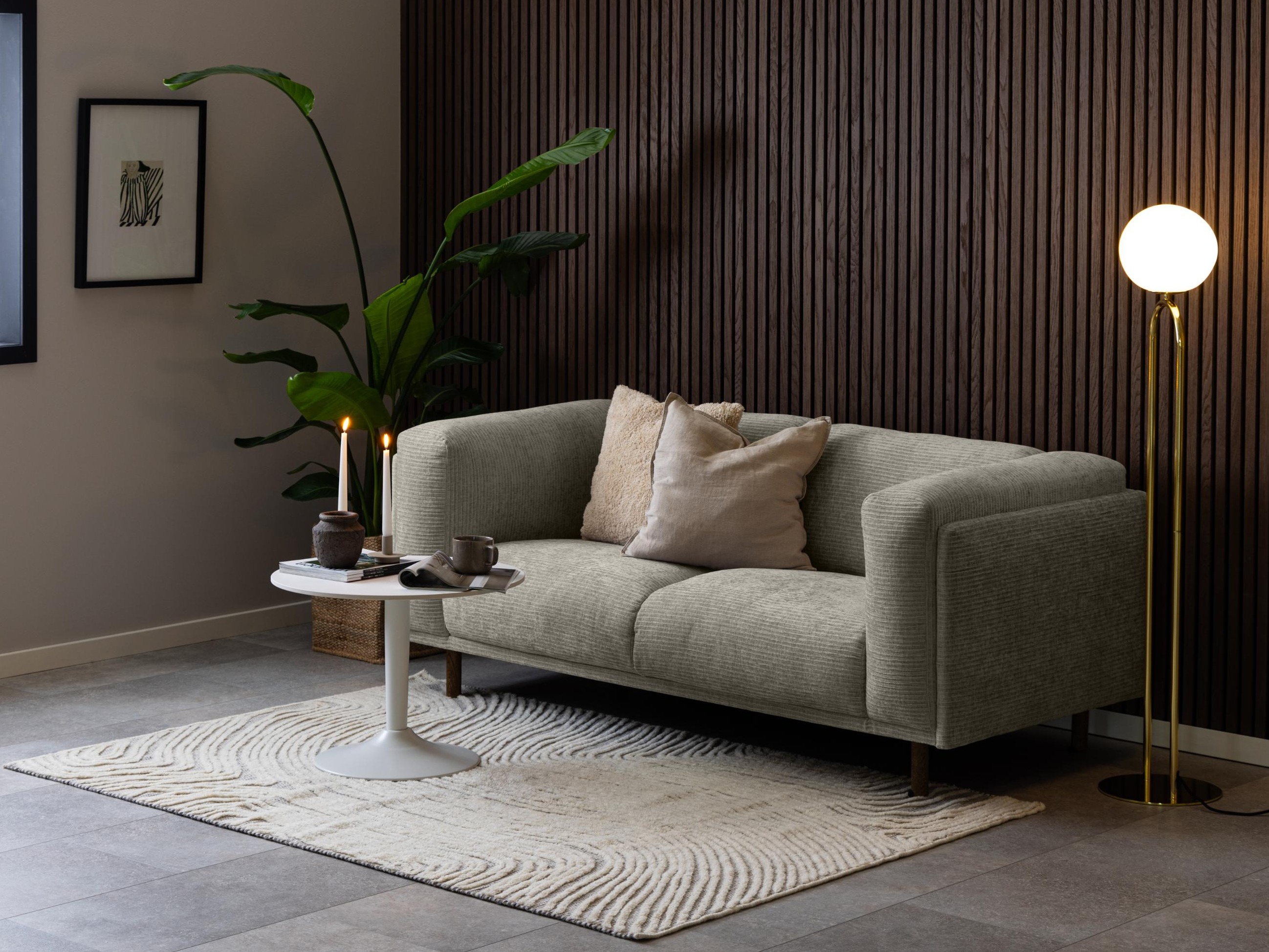 Couchtisch Norsica 742 (Weißer Marmor)