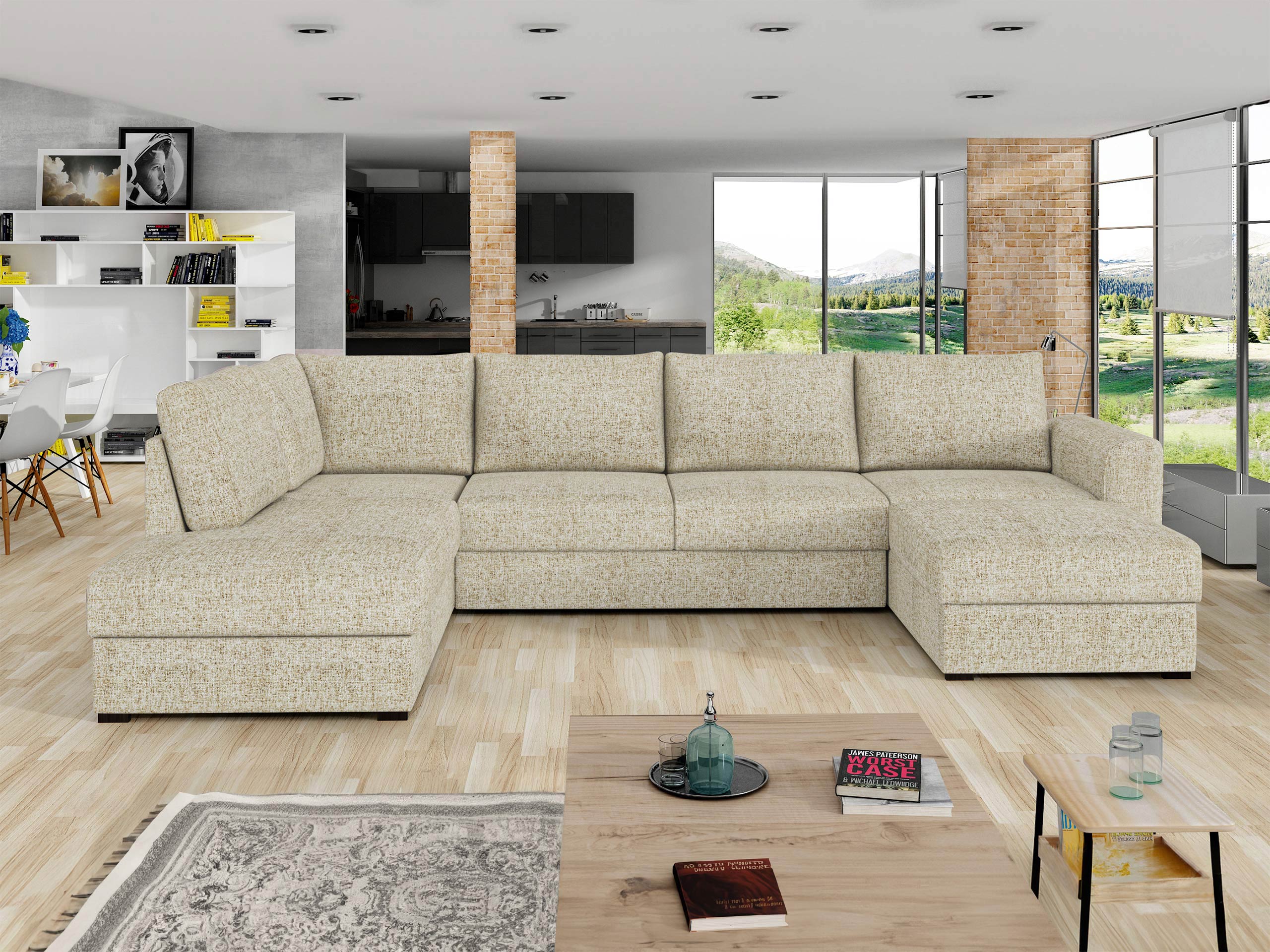 Ecksofa Comfivo Flumen (Corbett 21)