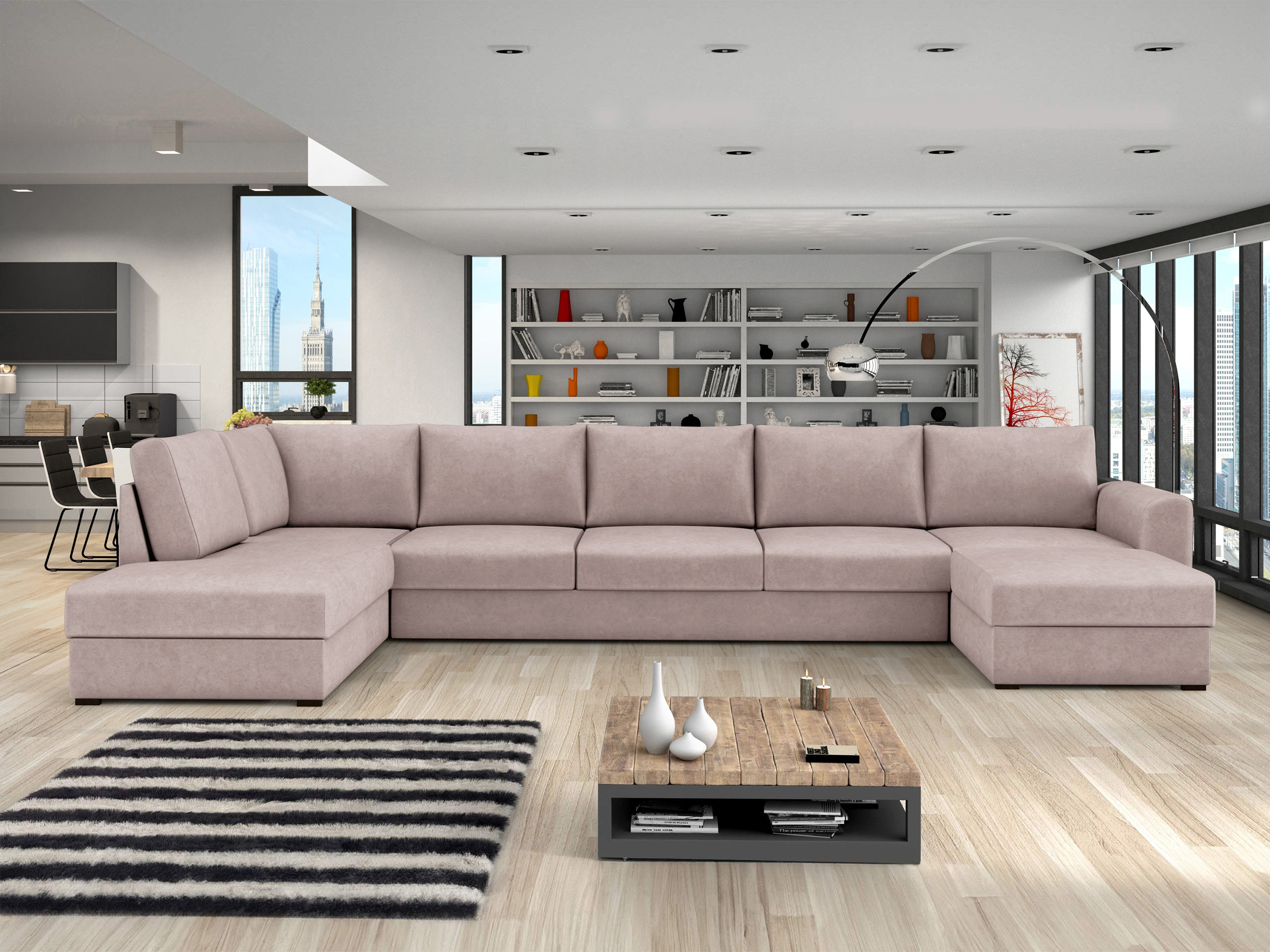 Ecksofa Comfivo Flumen III (Zoya 03)