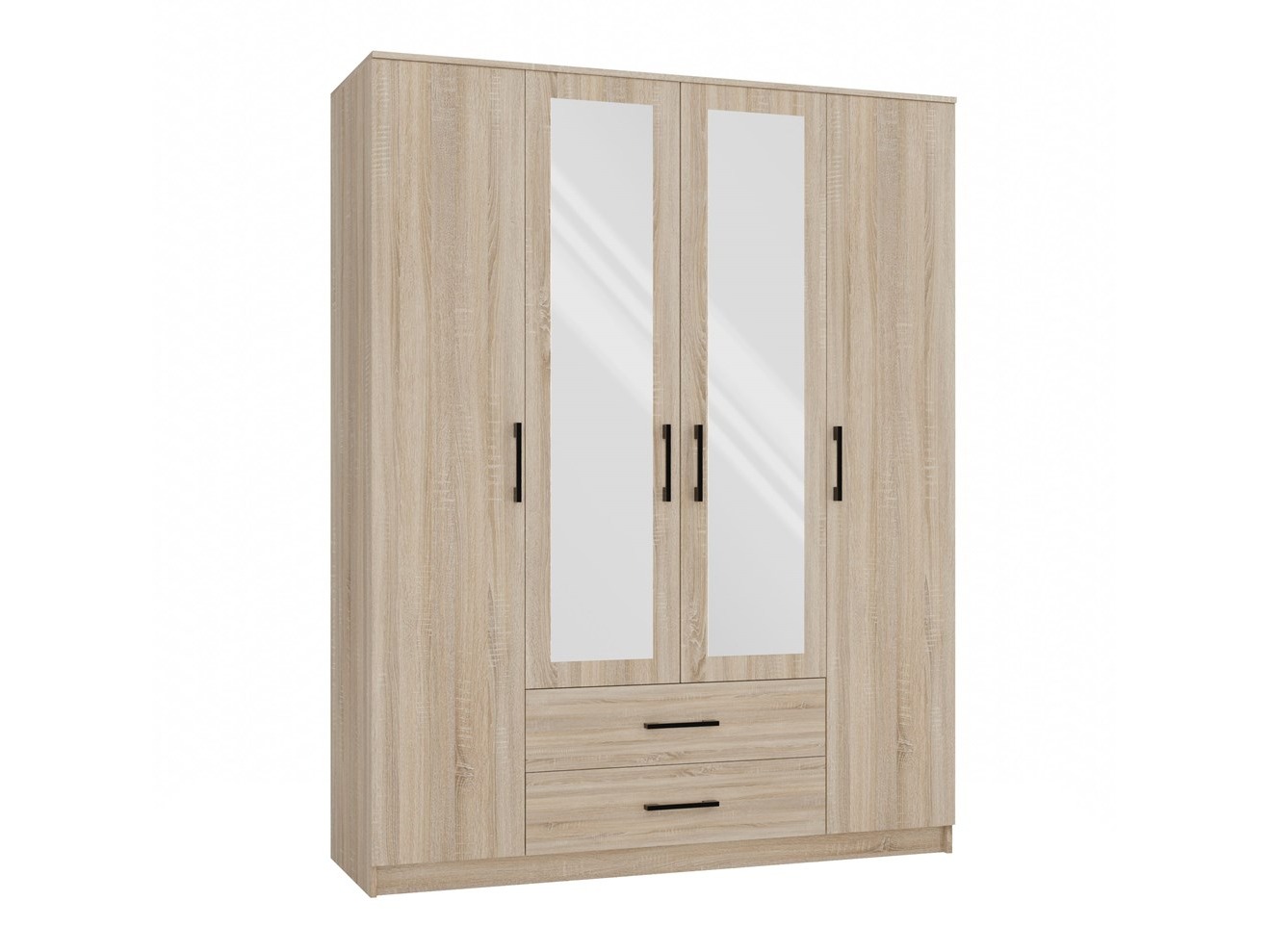 Kleiderschrank Mandeville 117 (Sonoma Eichenholzoptik)