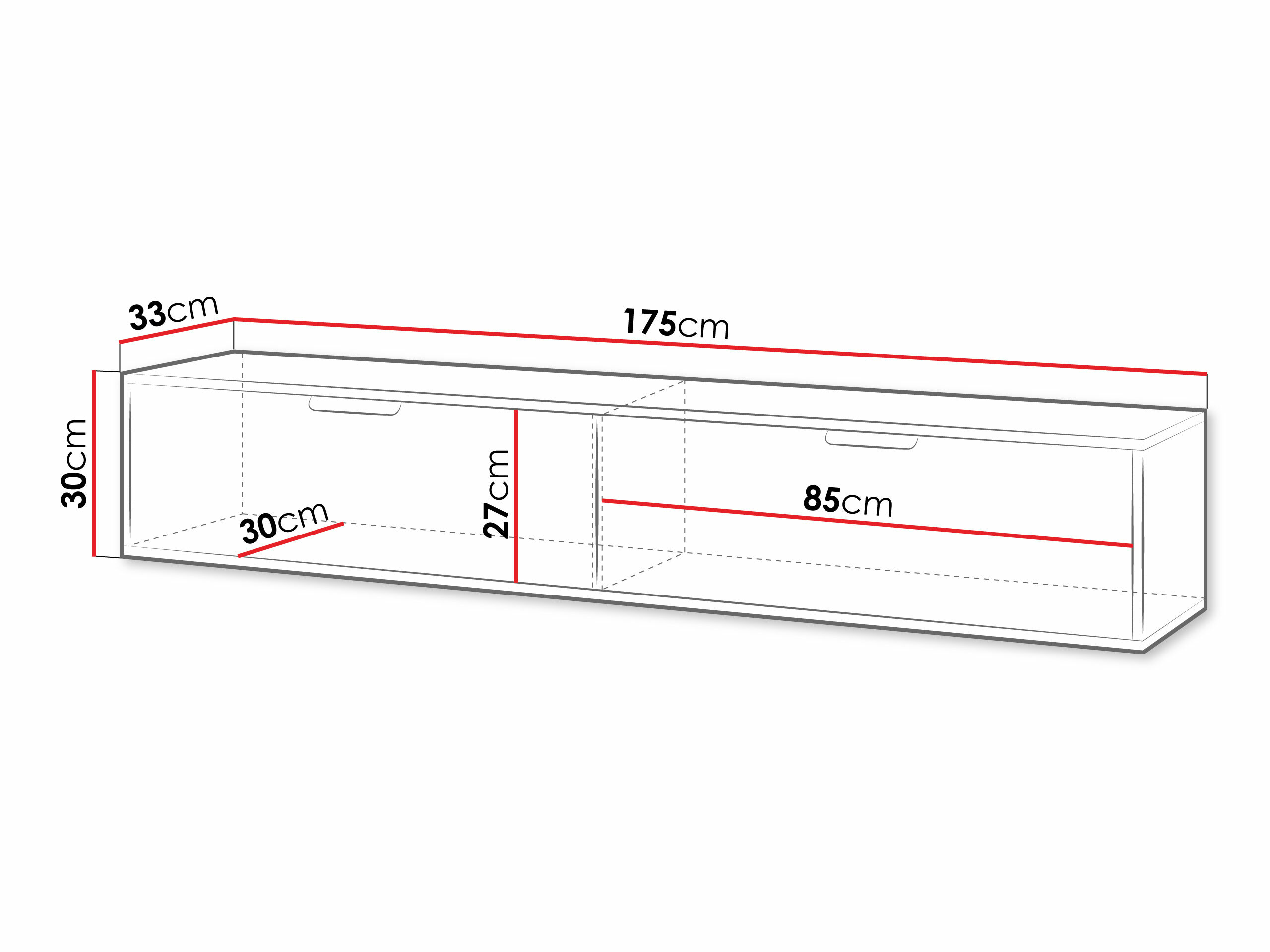 TV-Möbel Hamilton 101 (Weiß)