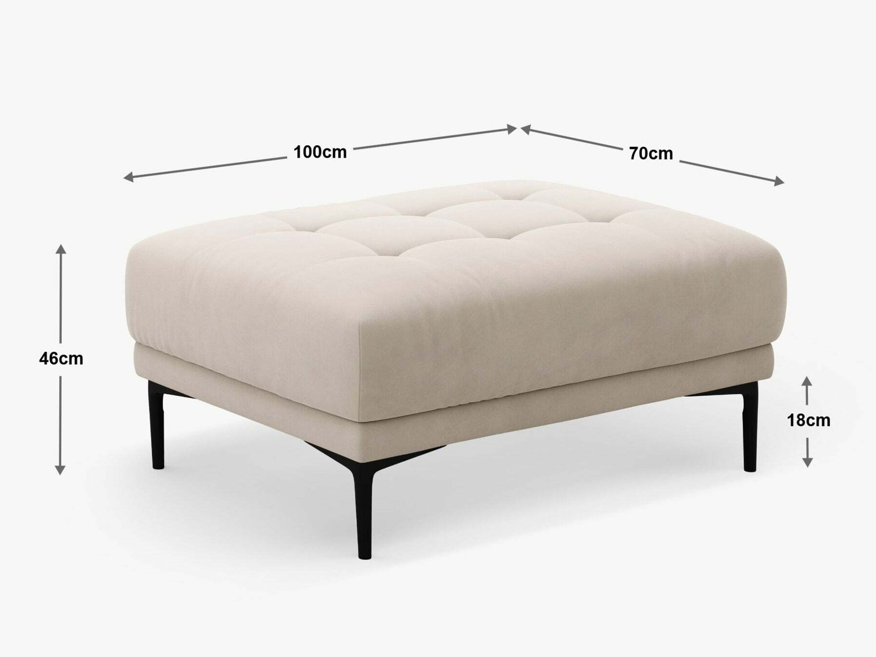 Polsterbank Sermoro 110 (Salvador 01)