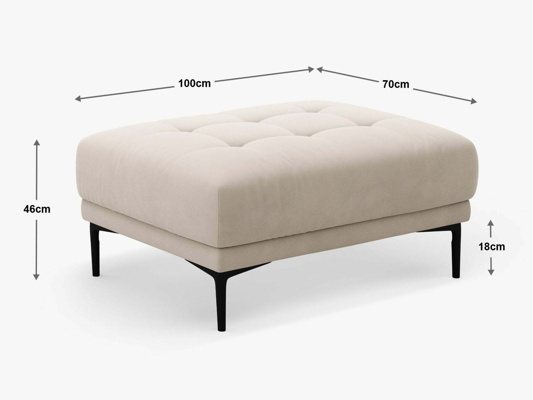 Polsterbank Sermoro 110 (Salvador 17)