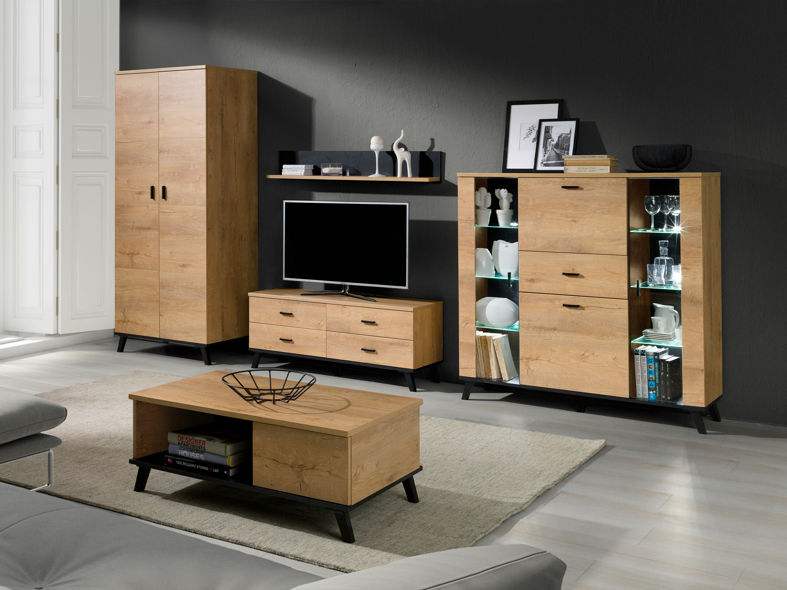 Kleiderschrank Talsere 100