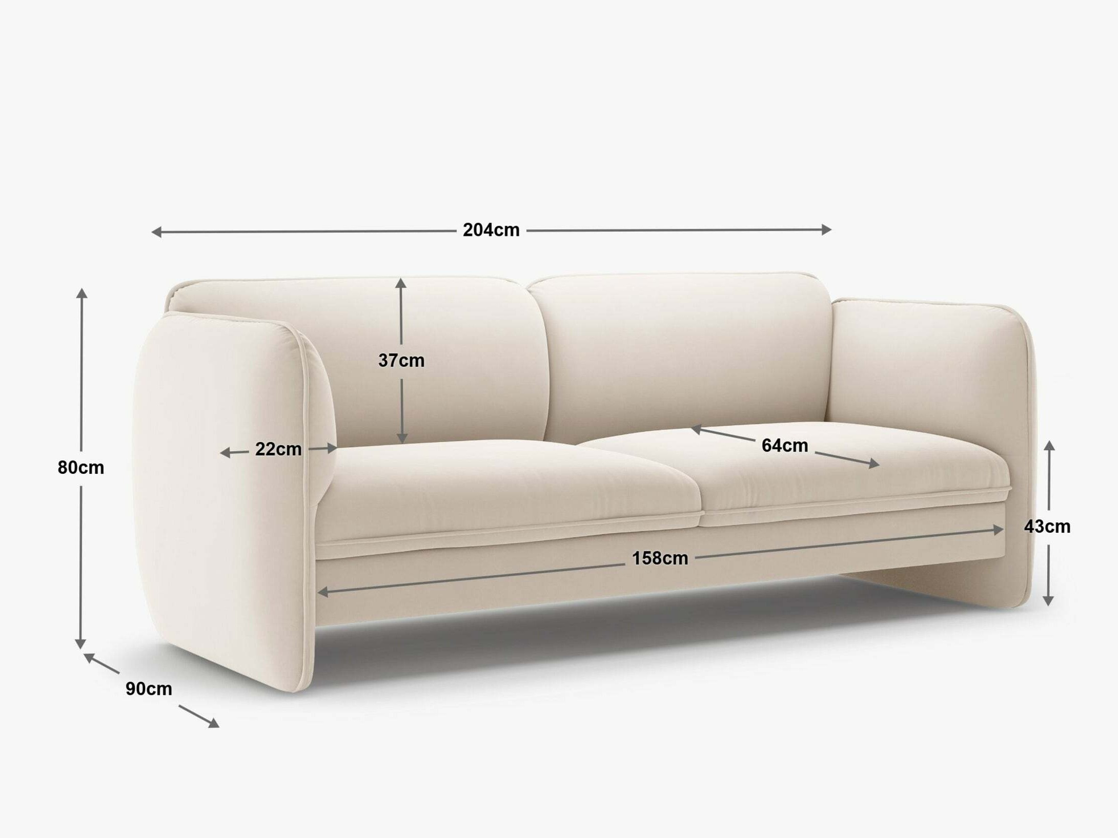 Sofa Romsero 102 (Silencio 60)