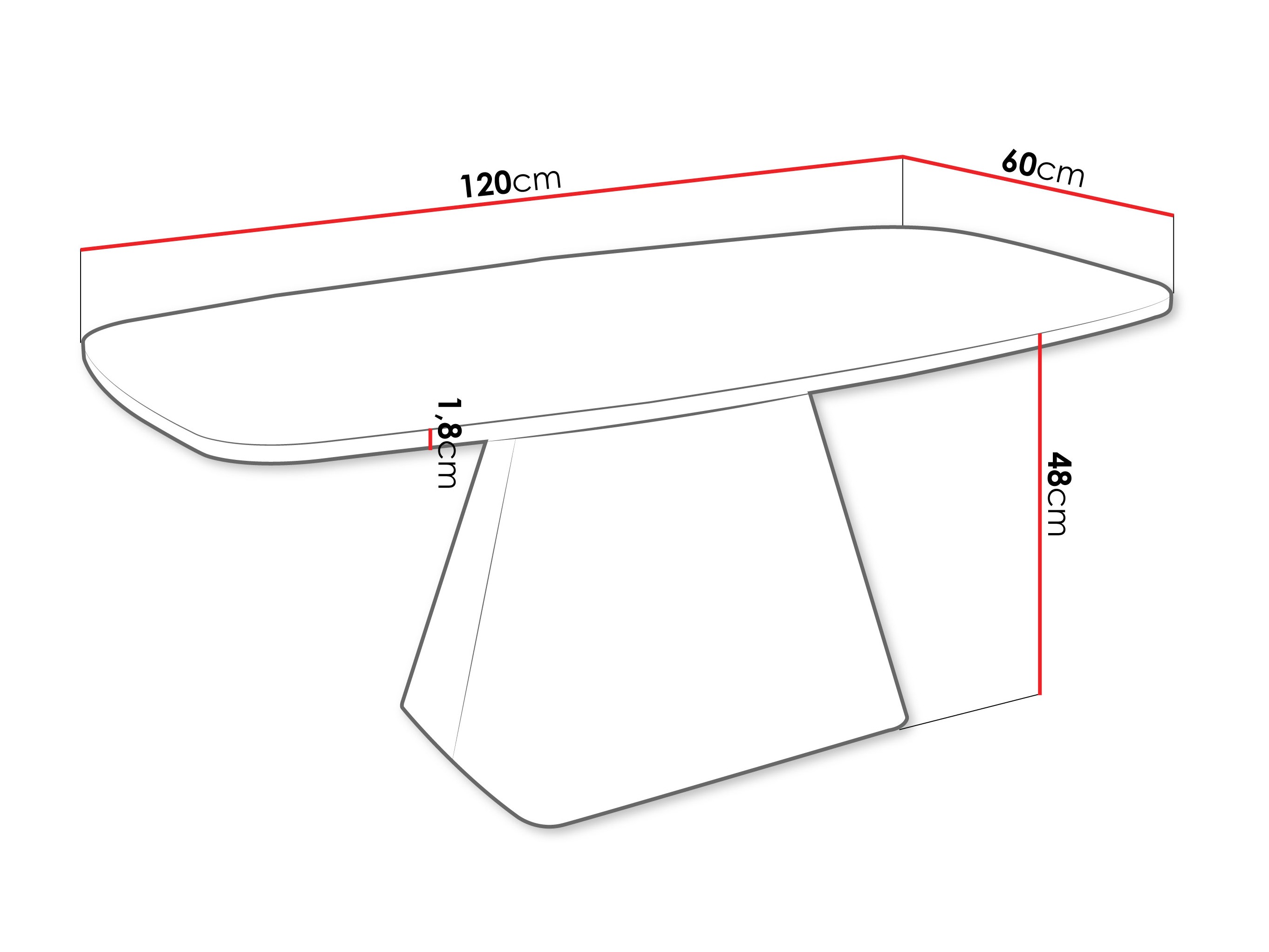 Couchtisch Oswego 158 (Weißer Marmor + Kaschmir)