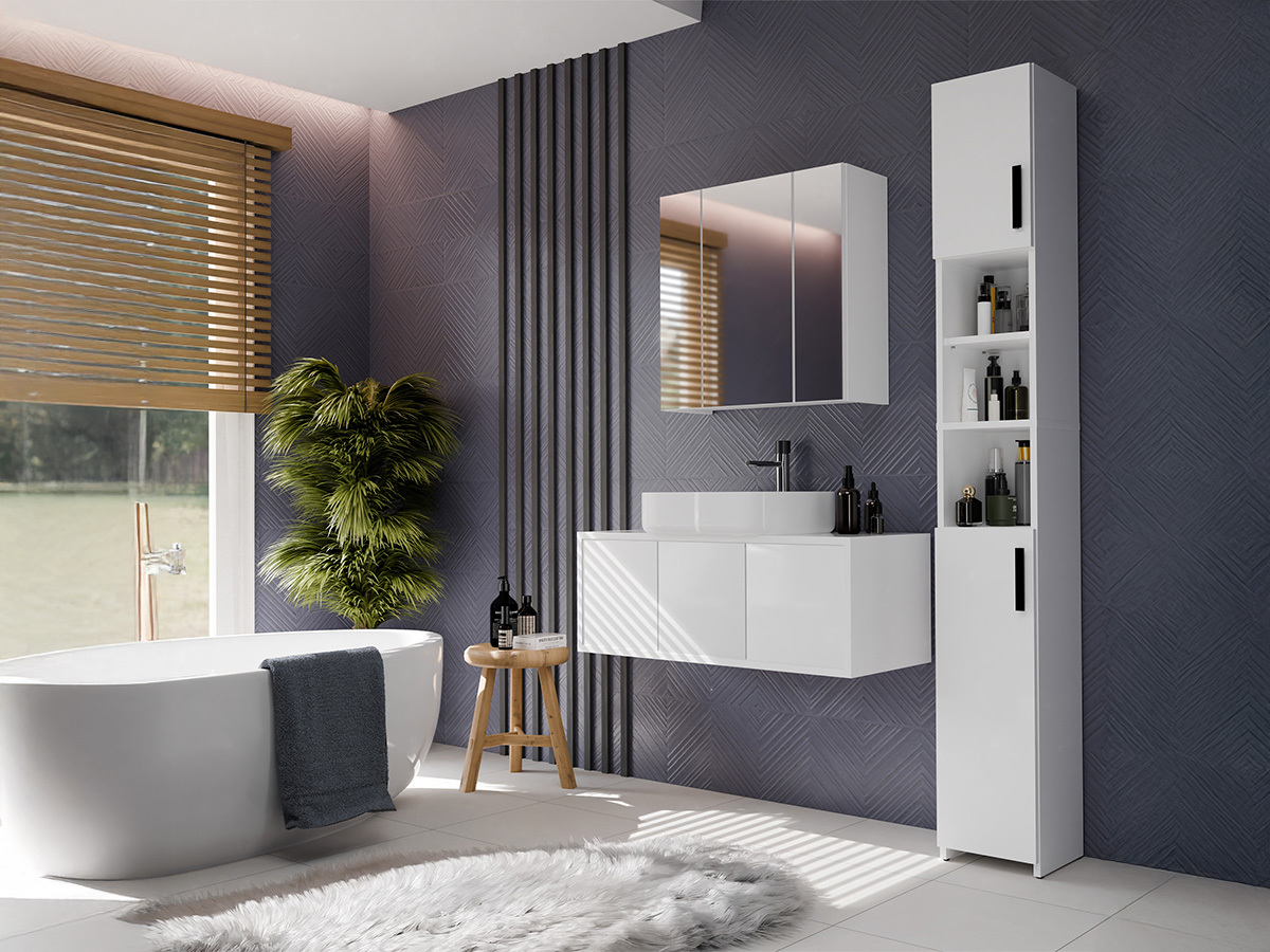 Spiegelschrank fürs Badezimmer Mandeville 343