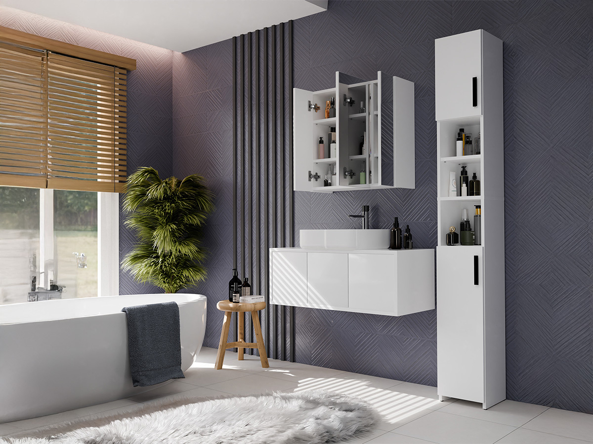 Spiegelschrank fürs Badezimmer Mandeville 343
