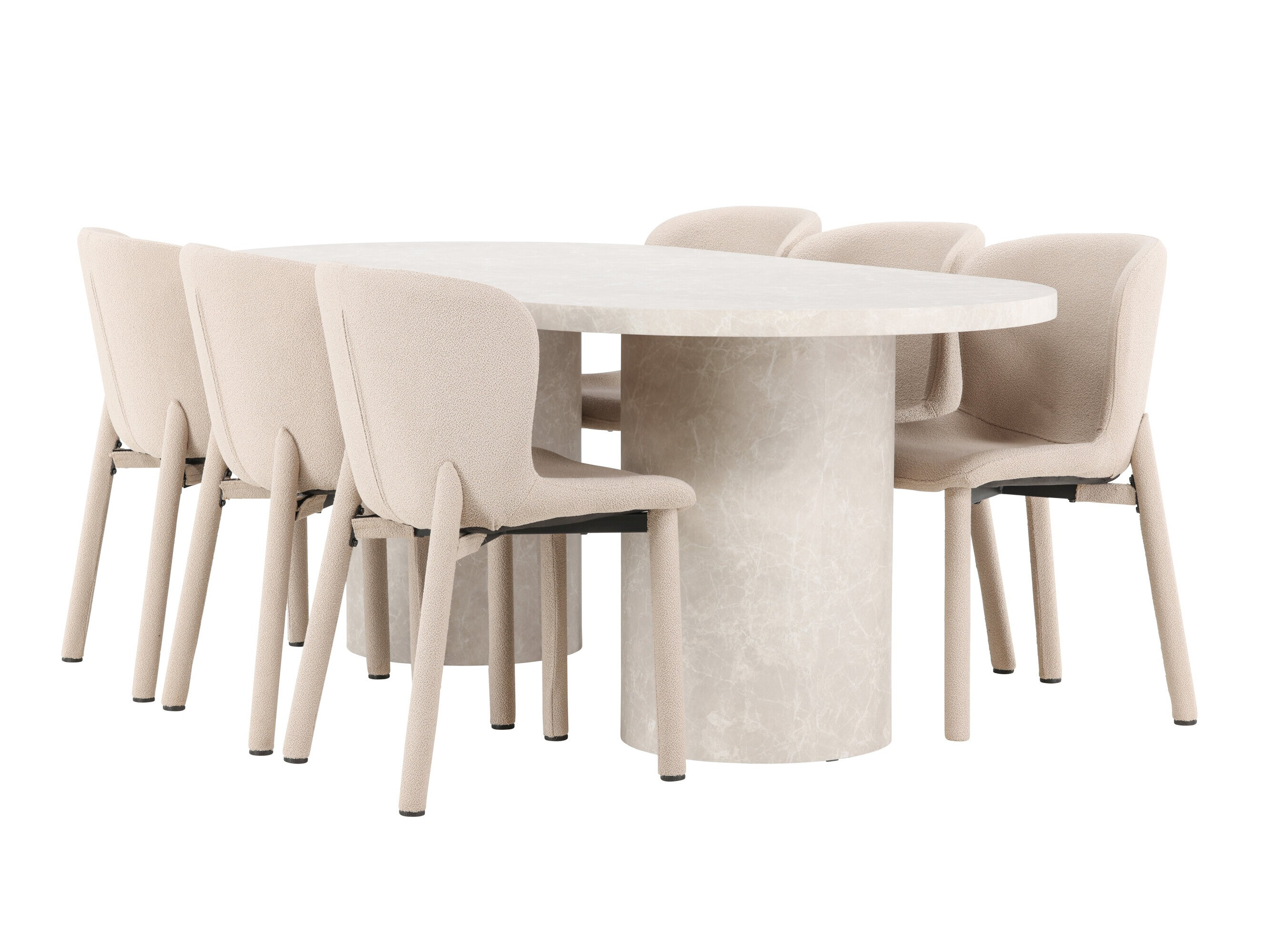 Essgruppe Dallas 4969 (Beige)