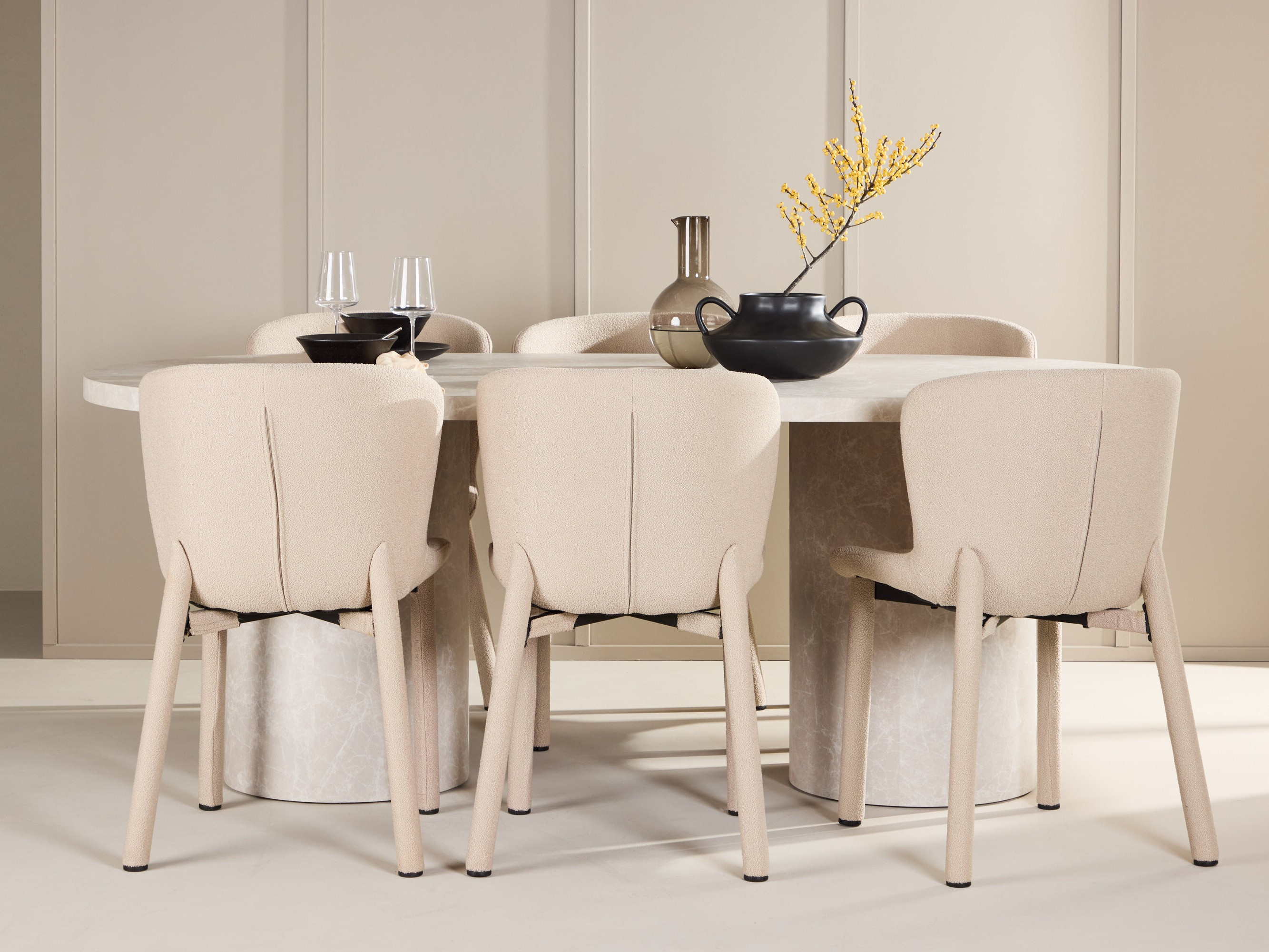 Essgruppe Dallas 4969 (Beige)
