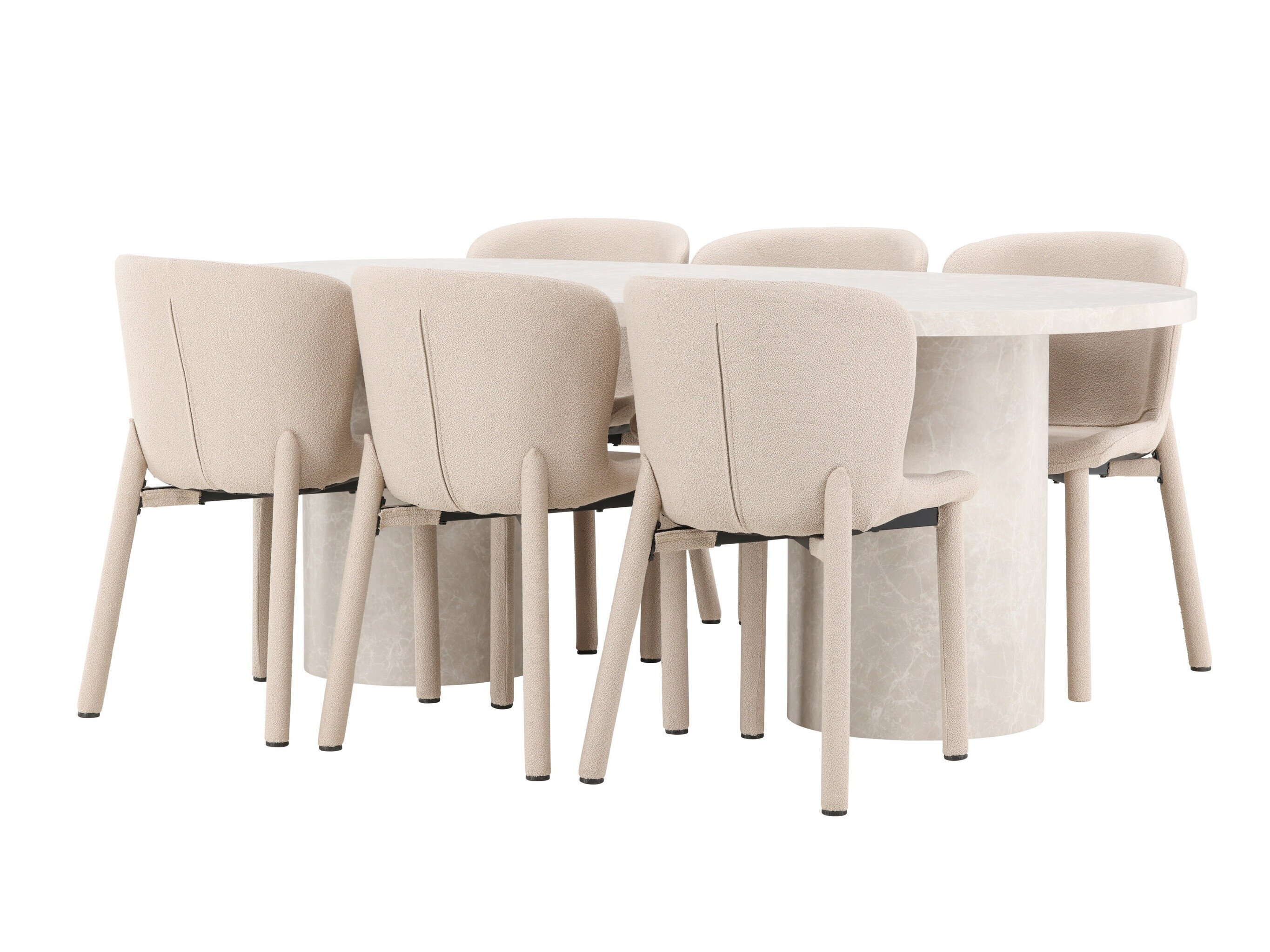 Essgruppe Dallas 4969 (Beige)