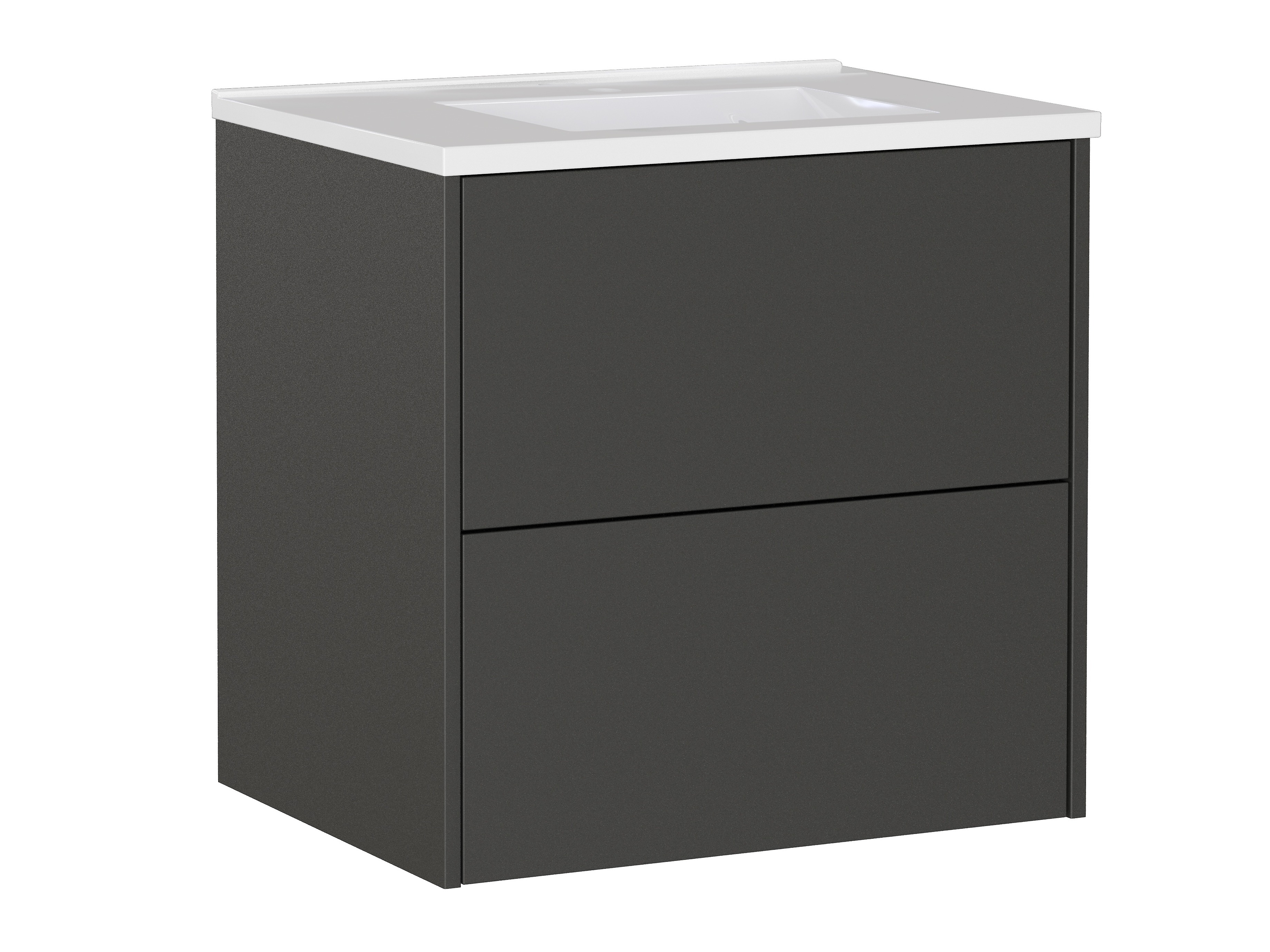 Hängeschrank für Waschbecken Sacramento 522 (Graphit)