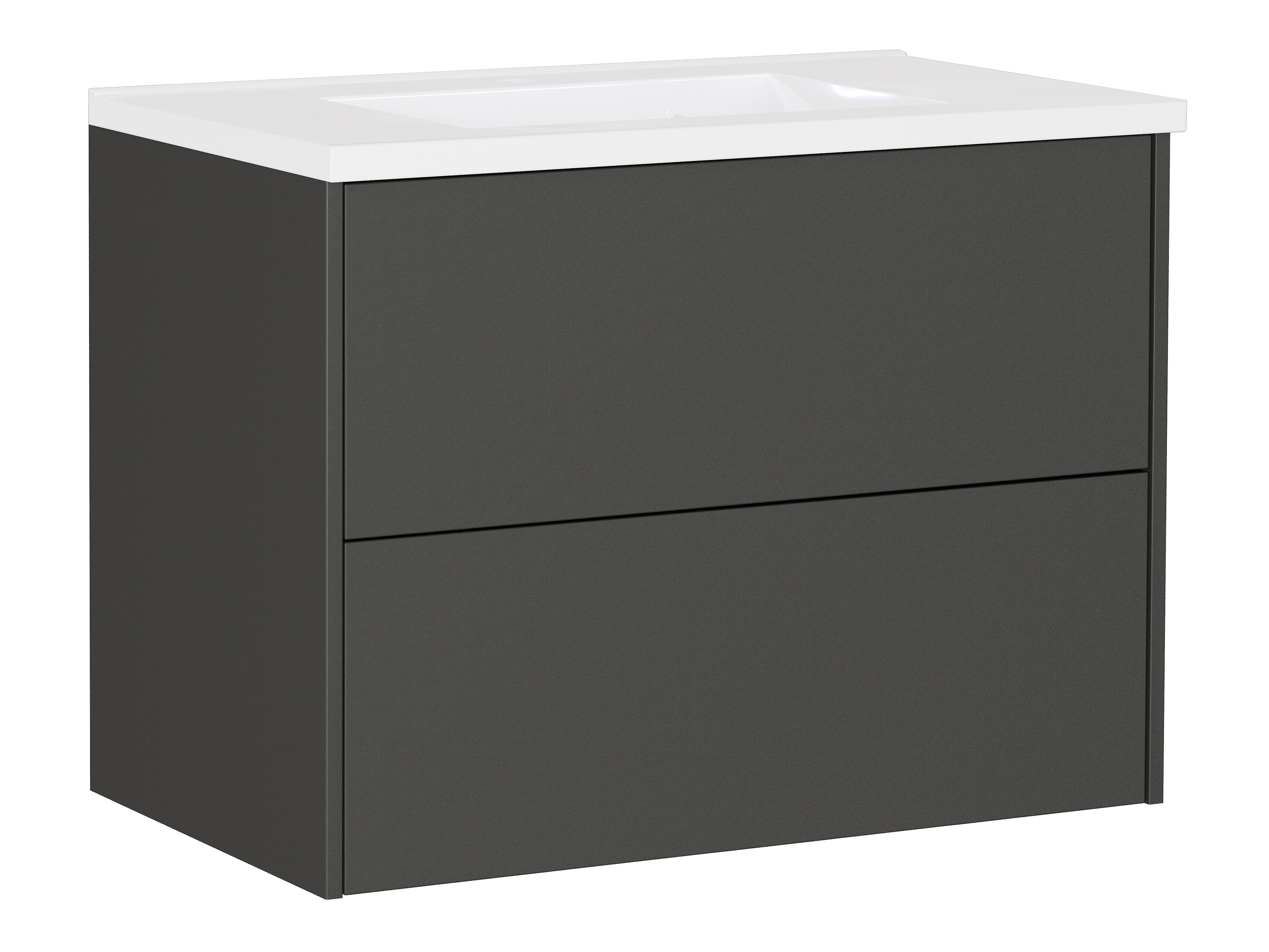 Hängeschrank für Waschbecken Sacramento 523 (Graphit)