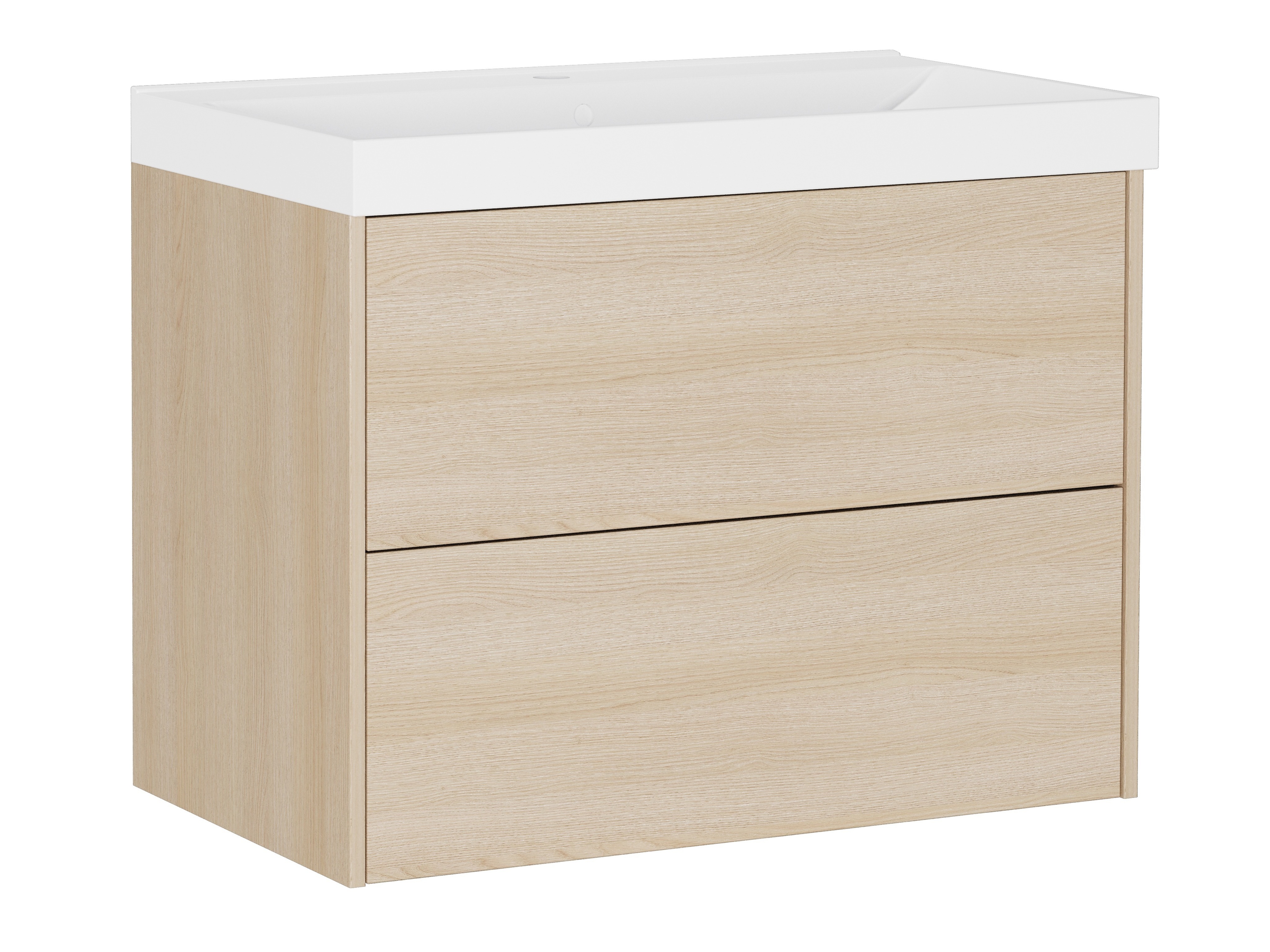 Hängeschrank für Waschbecken Sacramento 525 (Eichenholzoptik)