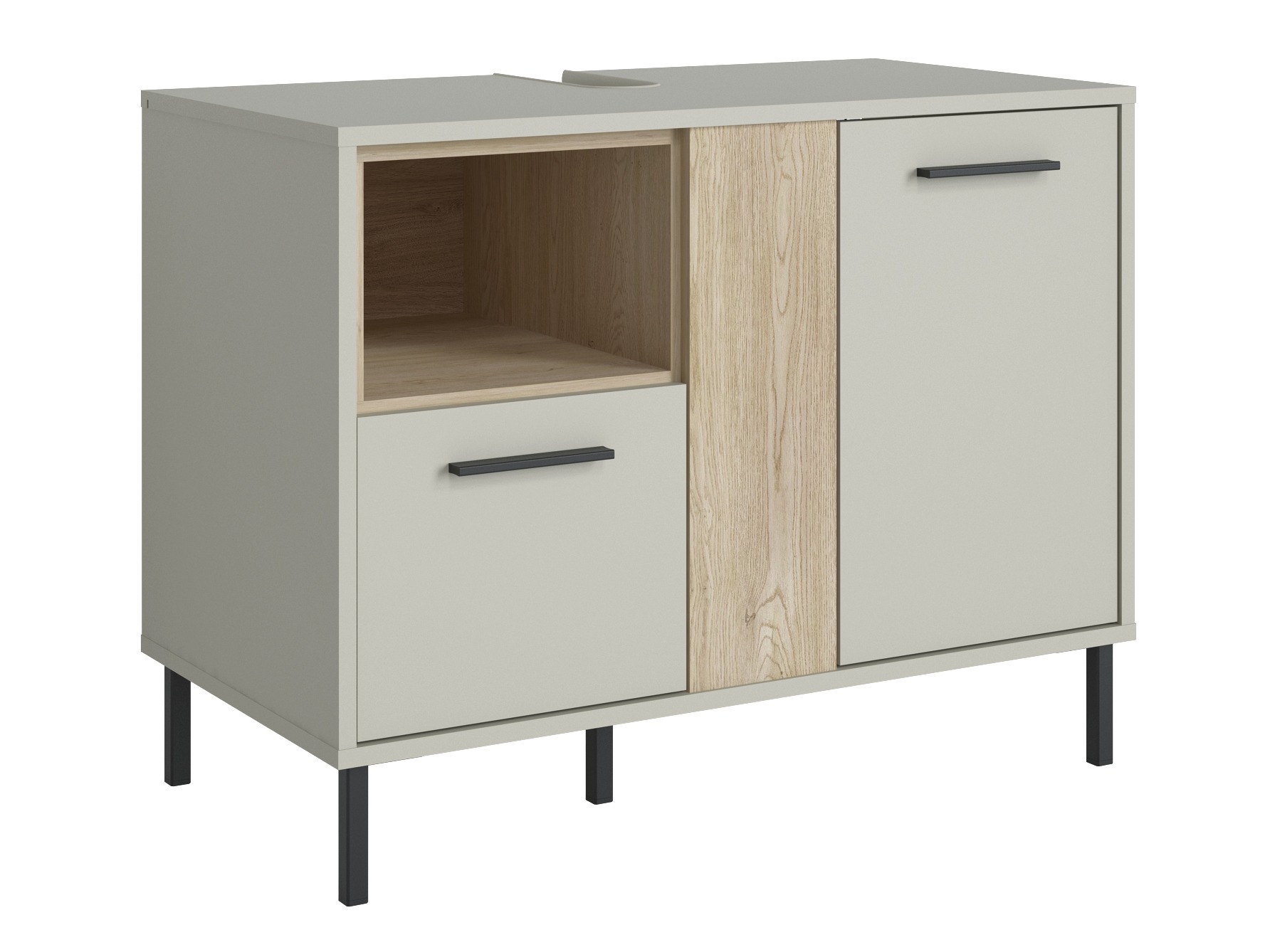 Stehender Badezimmerschrank für ein Waschbecken Camelbu 100